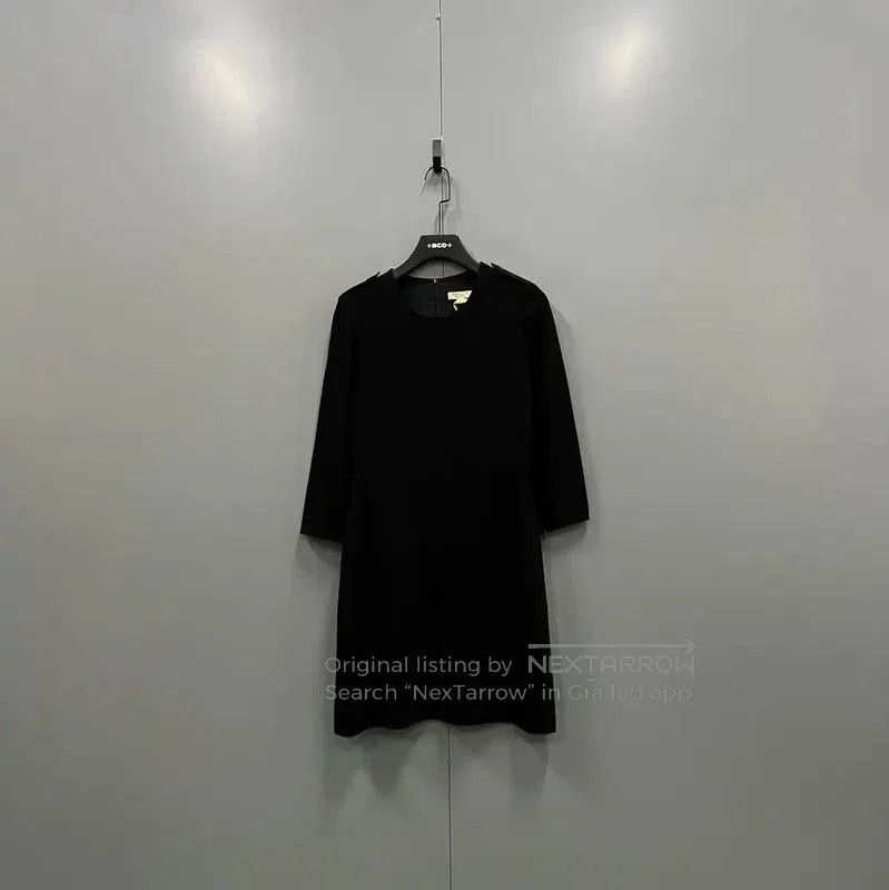 Burberry Burberry Black Cotton Short Sleeve Dress. Size XXS / US 00 / IT 34 - 1 Thumbnail