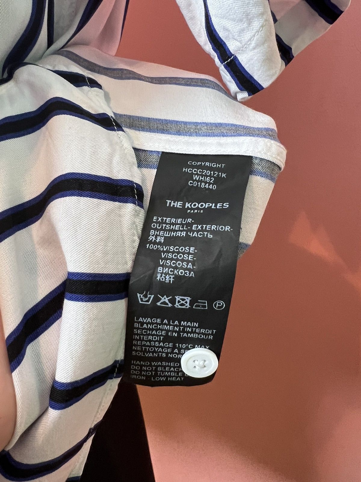 The Kooples The kooples shirt button ups streetwear shirt sleeve Size US M / EU 48-50 / 2 - 6 Thumbnail