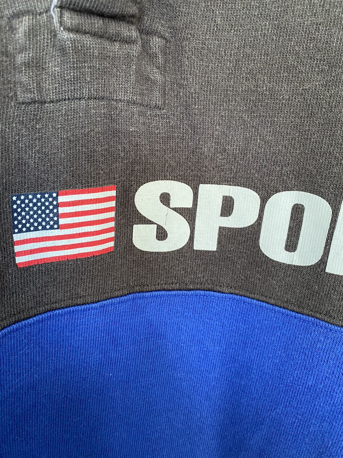 Polo Ralph Lauren 1990s Iconic Polo Sport Raglan rugby Size US L / EU 52-54 / 3 - 6 Thumbnail