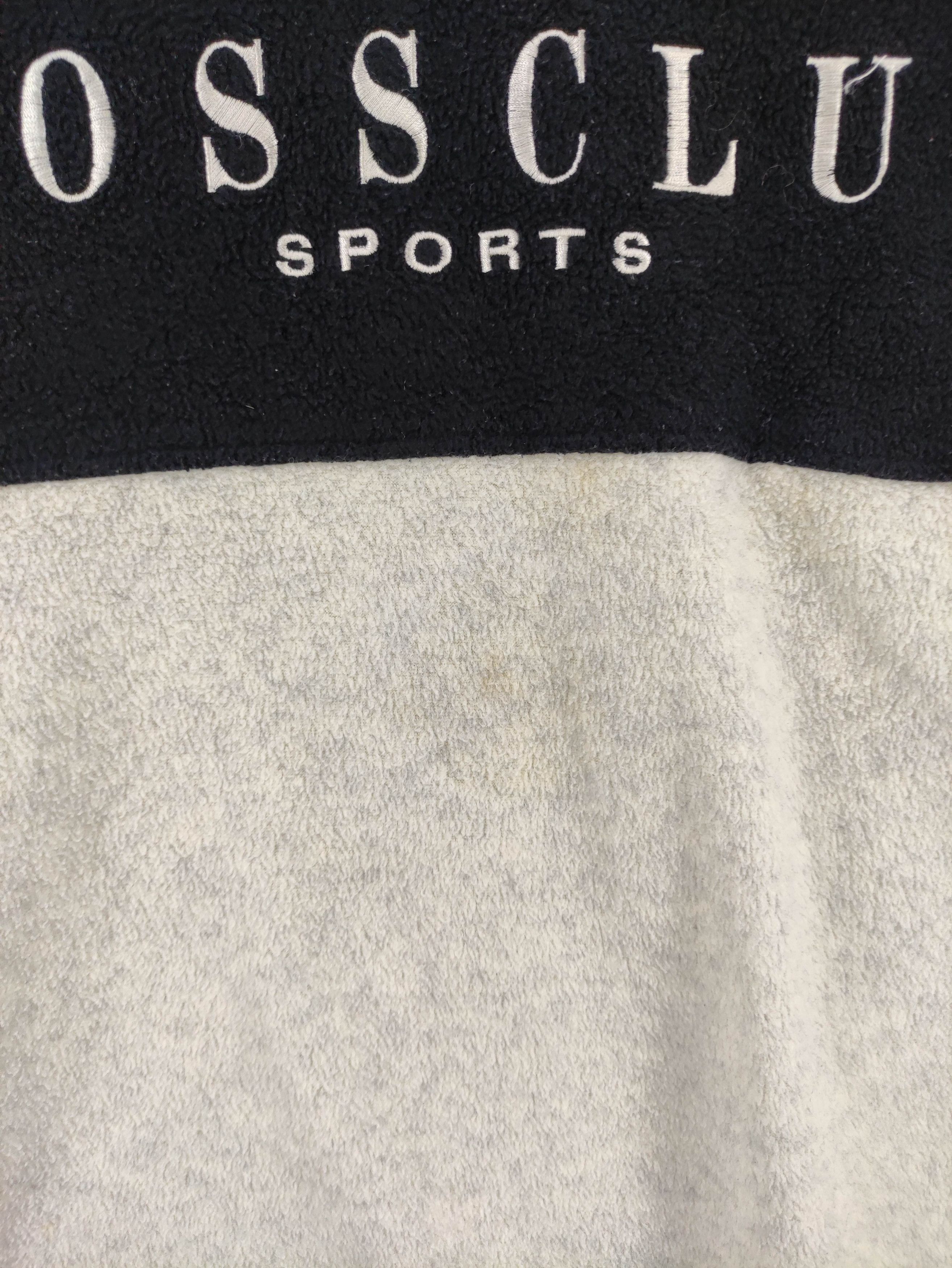 Vintage Vintage BossHugo Fleece Sweater Big Logo Half Zip Size US L / EU 52-54 / 3 - 2 Thumbnail