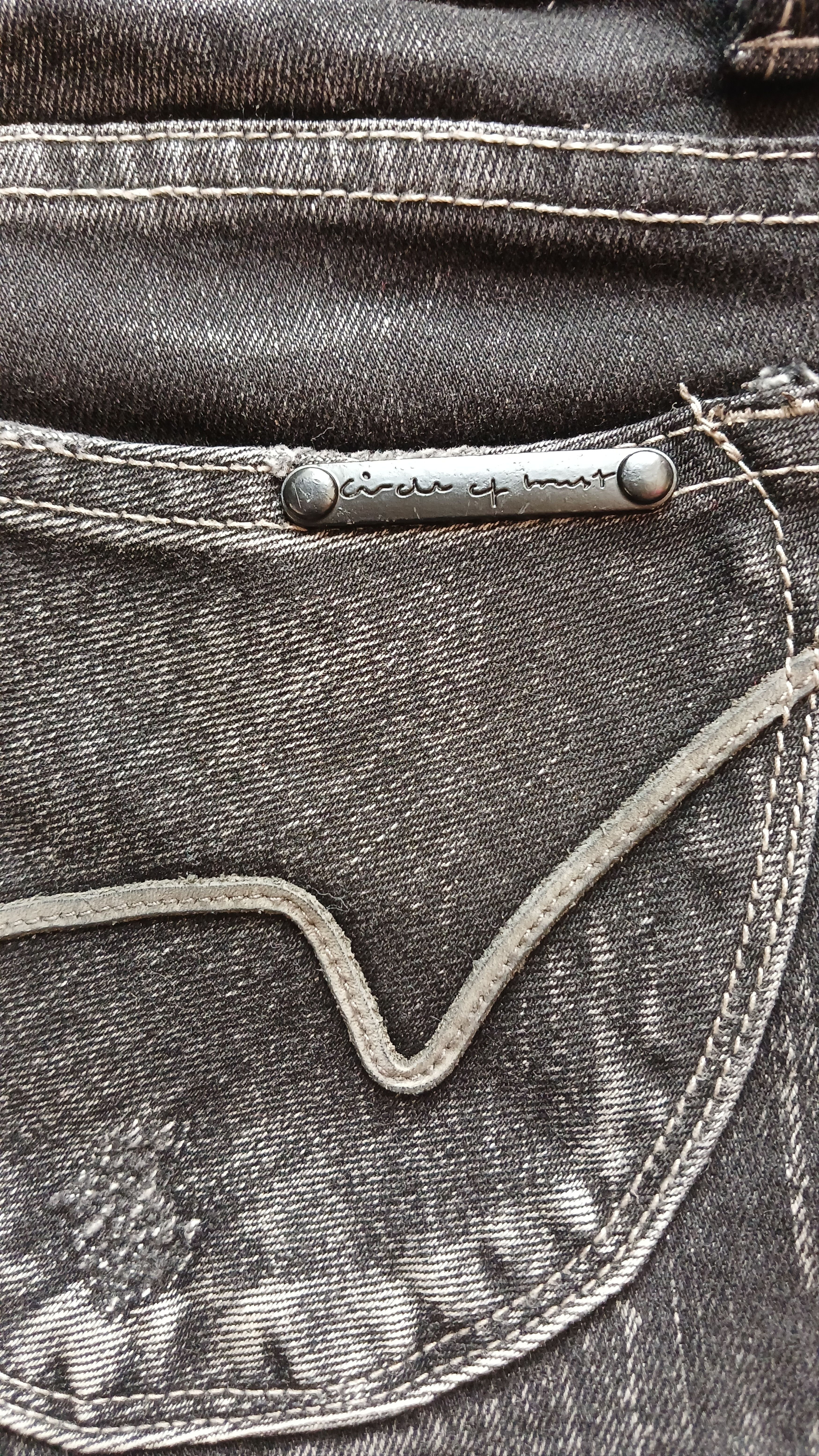 Other vintage 1990-1995 circle of trust double waist jeans Size 29" - 4 Thumbnail