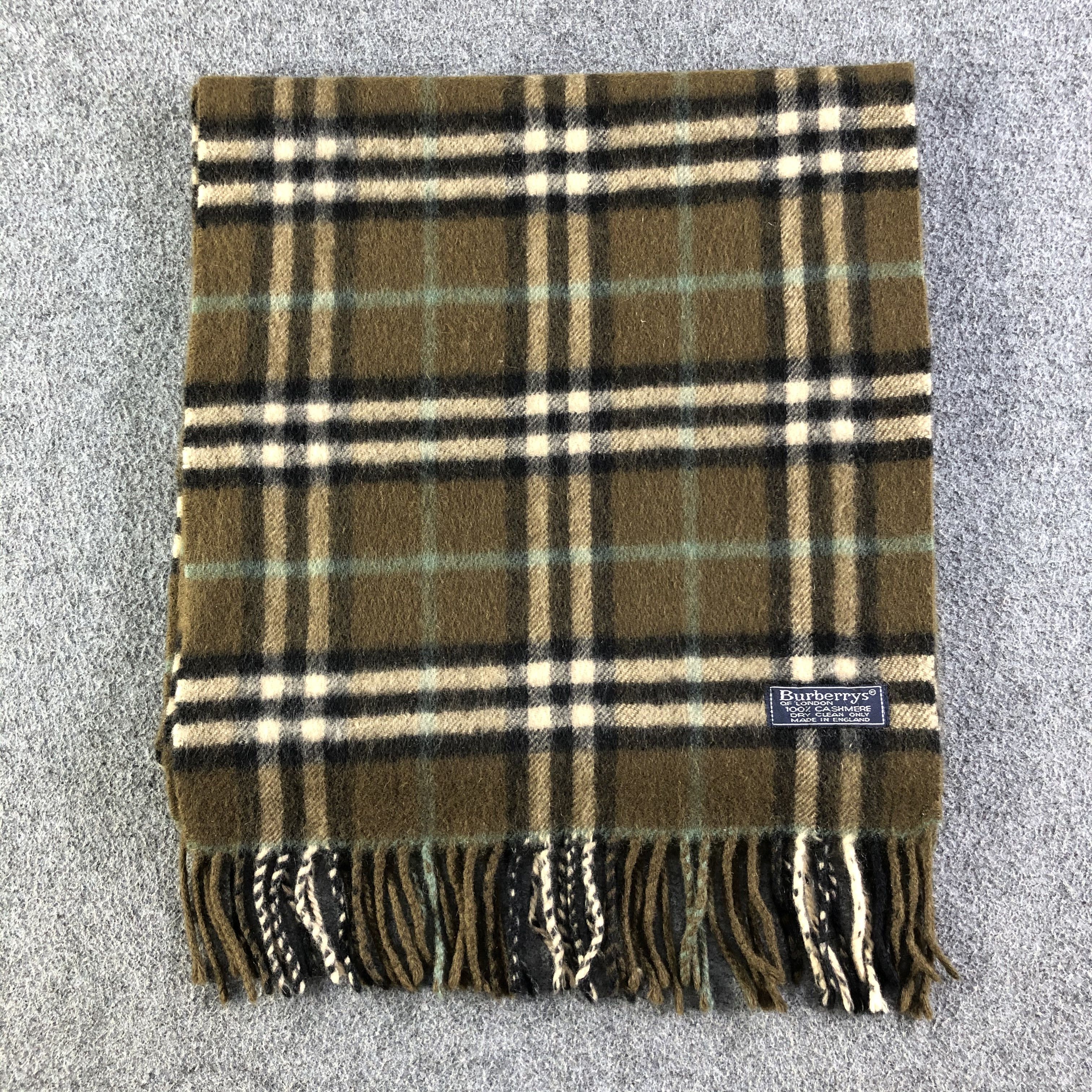 Burberry Burberry Cashmere Scarf / Muffler / Neckwear Size ONE SIZE - 3 Thumbnail