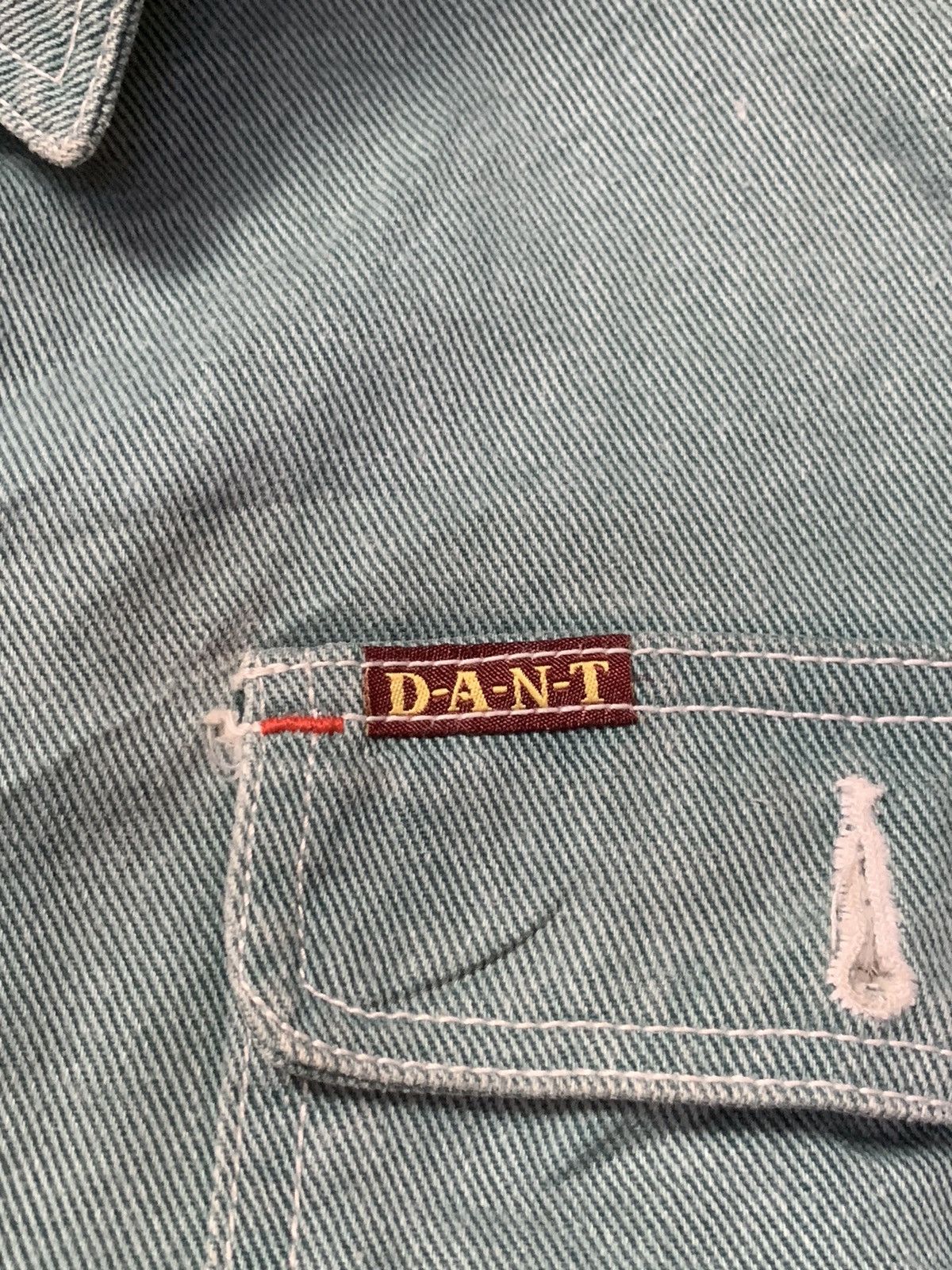 Japanese Brand × Vintage Rare Design Vintage D.A.N.T Denim Jackets Size US L / EU 52-54 / 3 - 5 Thumbnail