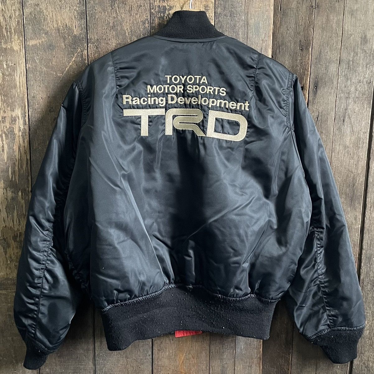 Sports Specialties Vintage Toyota TRD Racing Development Bomber Jacket Size US M / EU 48-50 / 2 - 4 Thumbnail