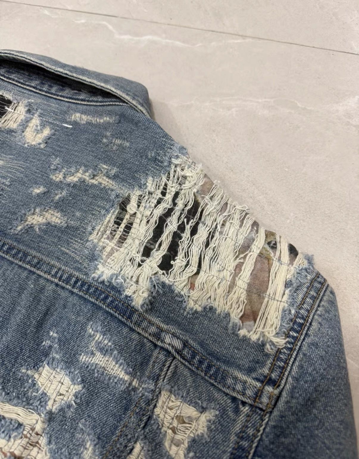 Supreme Supreme × MM6 Maison Margiela SS26 Denim Trucker Jacket J34 Size US M / EU 48-50 / 2 - 6 Thumbnail