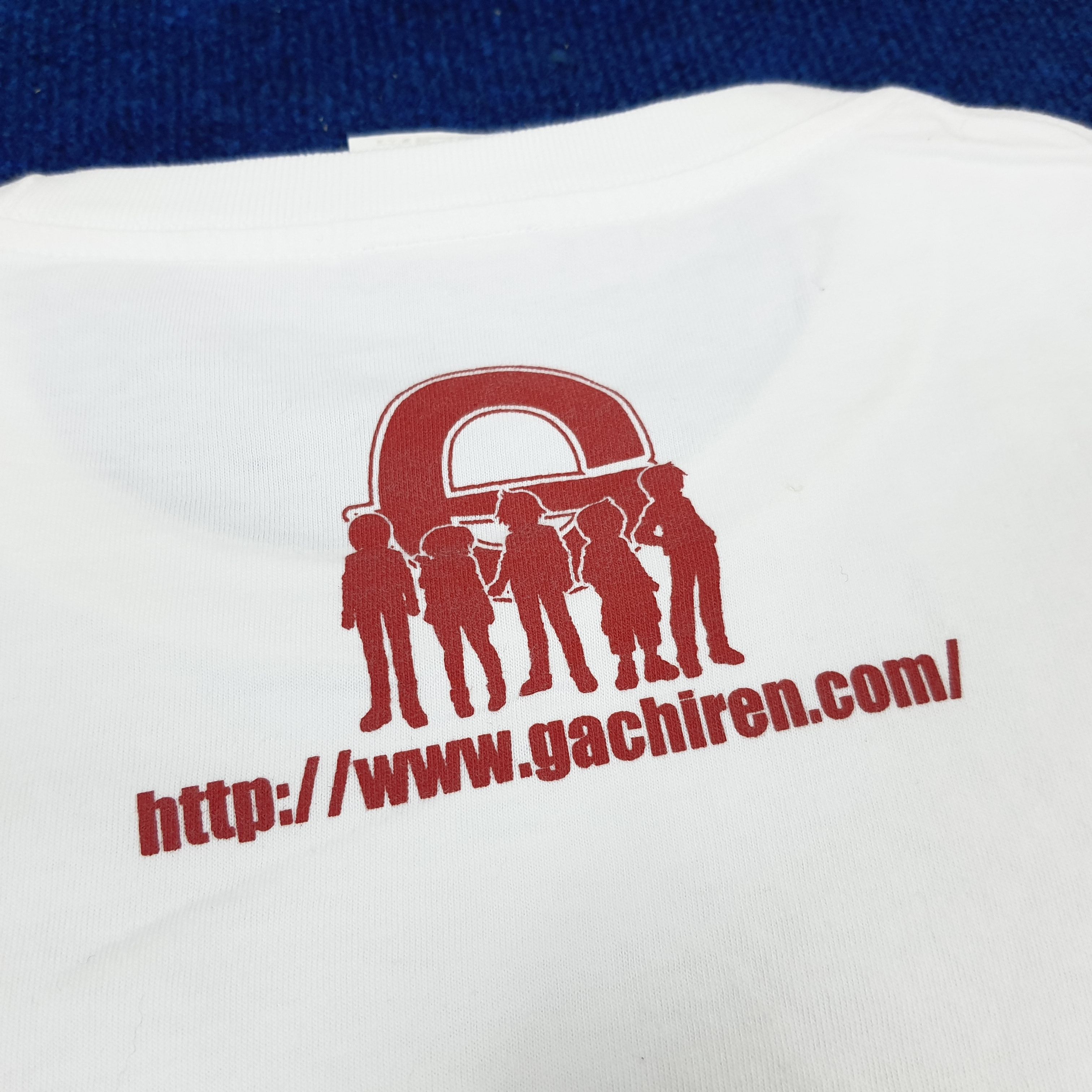 Japanese Brand × Vintage Vintage Super Sentai Gachirangers Power Rangers T-shirt Size US L / EU 52-54 / 3 - 4 Thumbnail