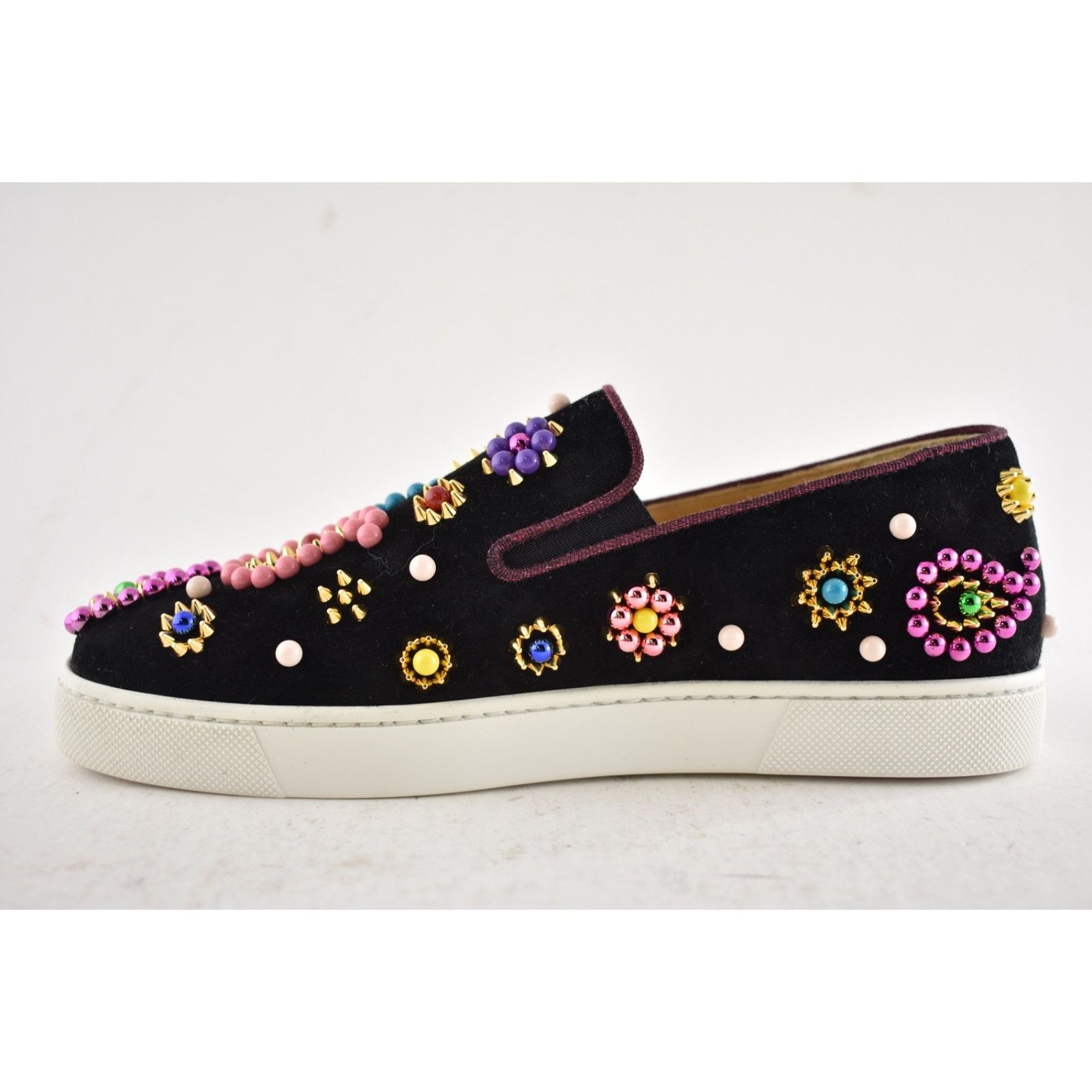 Christian Louboutin Christian Louboutin Candy Flat Low Top Slip On Sneaker 36.5 Size US 6.5 / IT 36.5 - 10 Thumbnail