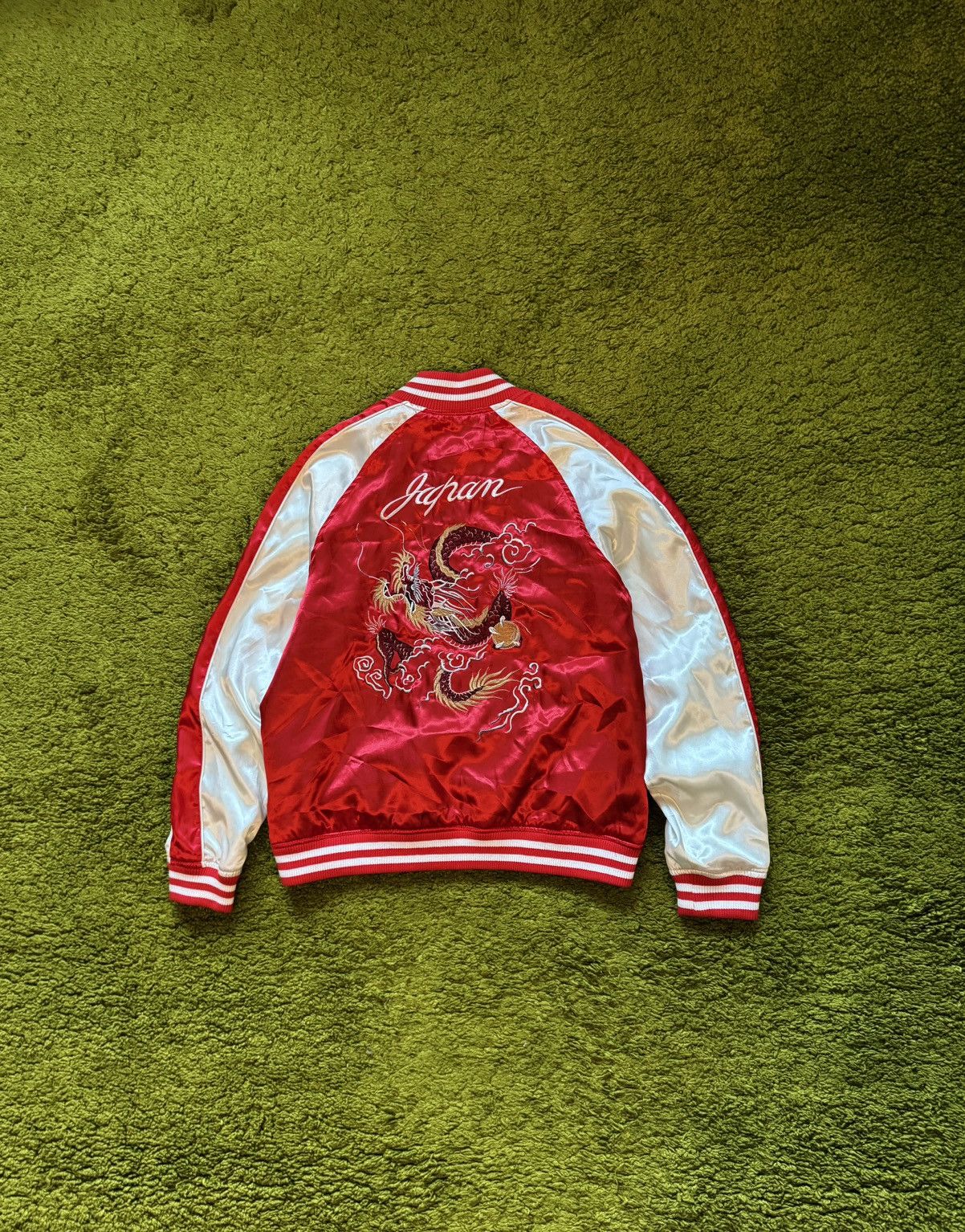 Bullet Noise × Japanese Brand 🇯🇵🐲 Bullet Noise embroidered Japanese style Sukajan jacket Size US M / EU 48-50 / 2 - 1 Thumbnail