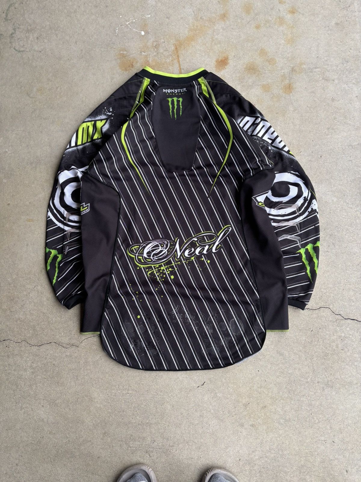 O'Neill Vintage O Neill X Monster Boxy Moto Mayhem Jersey Longsleeve Size US S / EU 44-46 / 1 - 2 Thumbnail