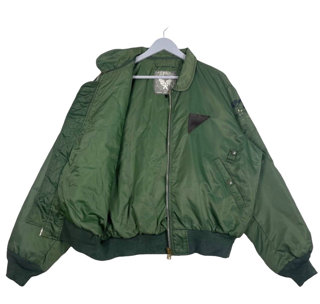 Other 💥90s ARMY PARACHUTE AIR FORCE RIOT BOMBER JACKET Size US L / EU 52-54 / 3 - 3 Thumbnail