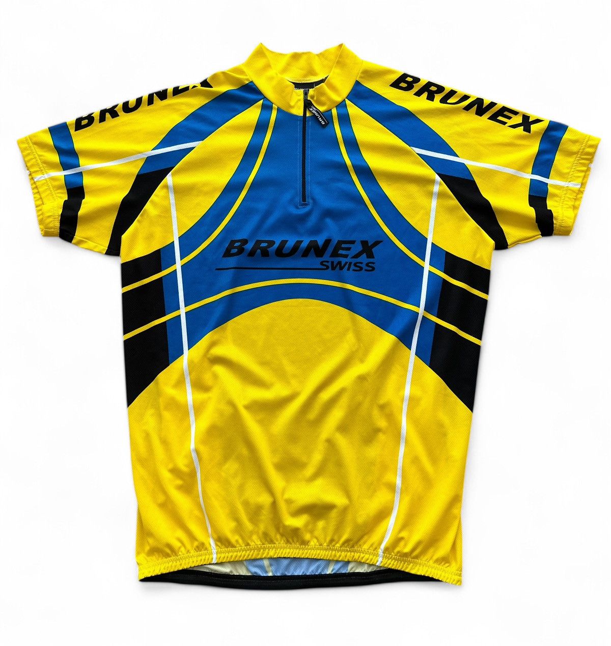 Vintage Brunex Switzerland Cycling Shirt Jersey Men's Size XL Size US XL / EU 56 / 4 - 1 Thumbnail
