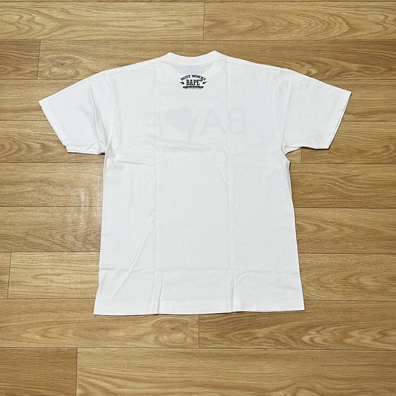 Bape 💥 Bape Letter Logo Vintage Tee 💥 Size US L / EU 52-54 / 3 - 3 Thumbnail