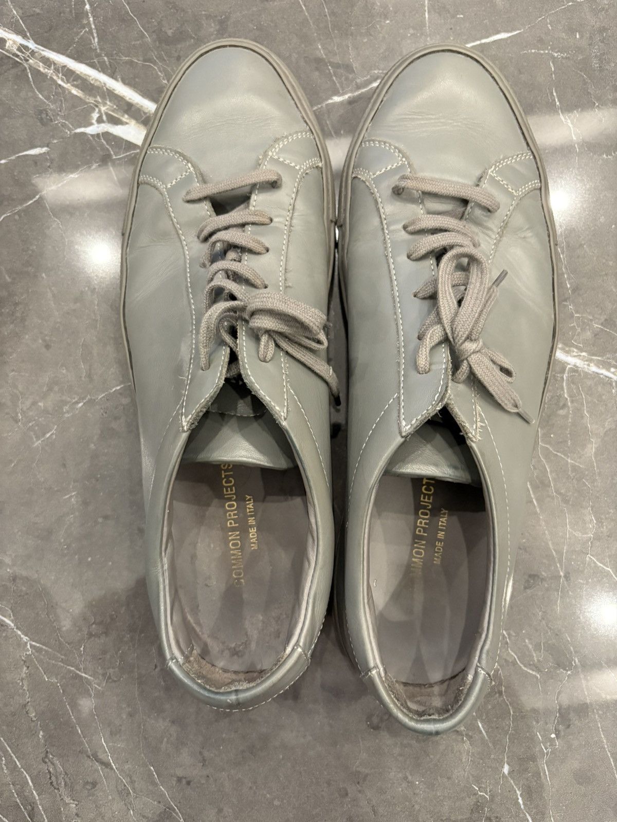 Common Projects GENUINE Common Projects Achilles Low In Gray, Size EU 44 Size US 11 / EU 44 - 4 Thumbnail