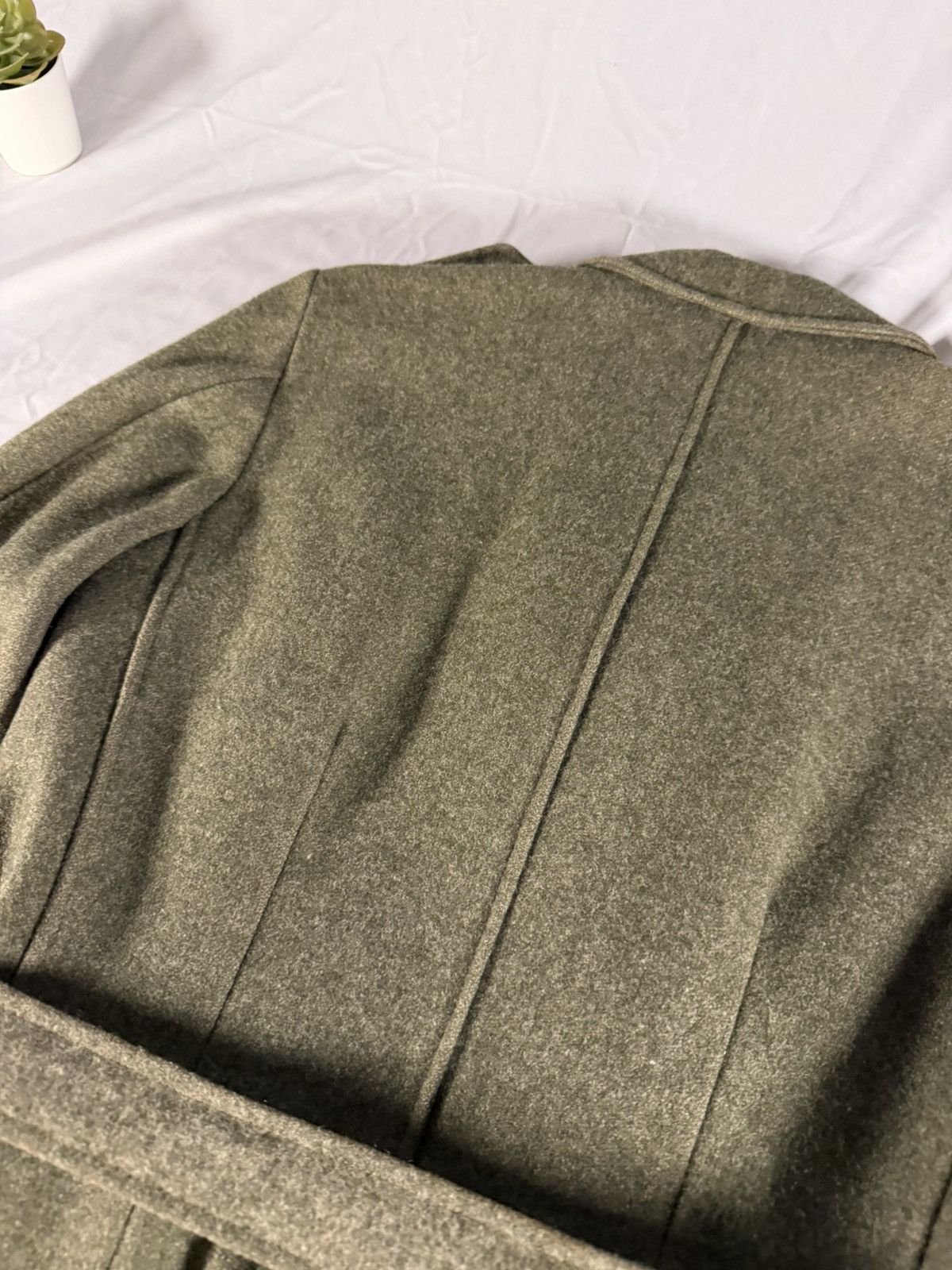 Other WW2 Swedish Army 1944 Green Wool Trench Coat Soderbergs XS Size US XS / EU 42 / 0 - 9 Thumbnail