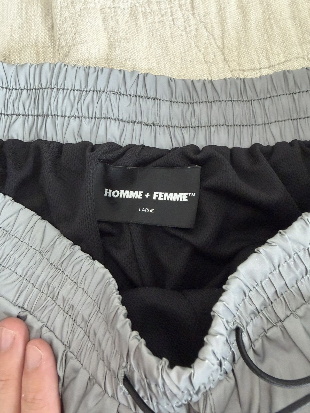 Homme + Femme La Homme Femme LA gray shorts Size US 34 / EU 50 - 2 Thumbnail