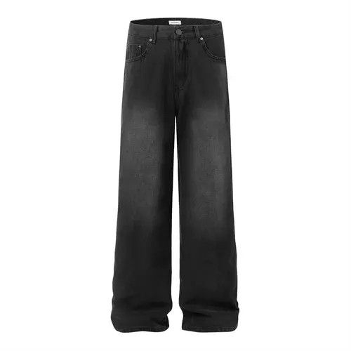 Japanese Brand High street punk men's casual washed gradient jeans y2k Size US 32 / EU 48 - 1 Thumbnail