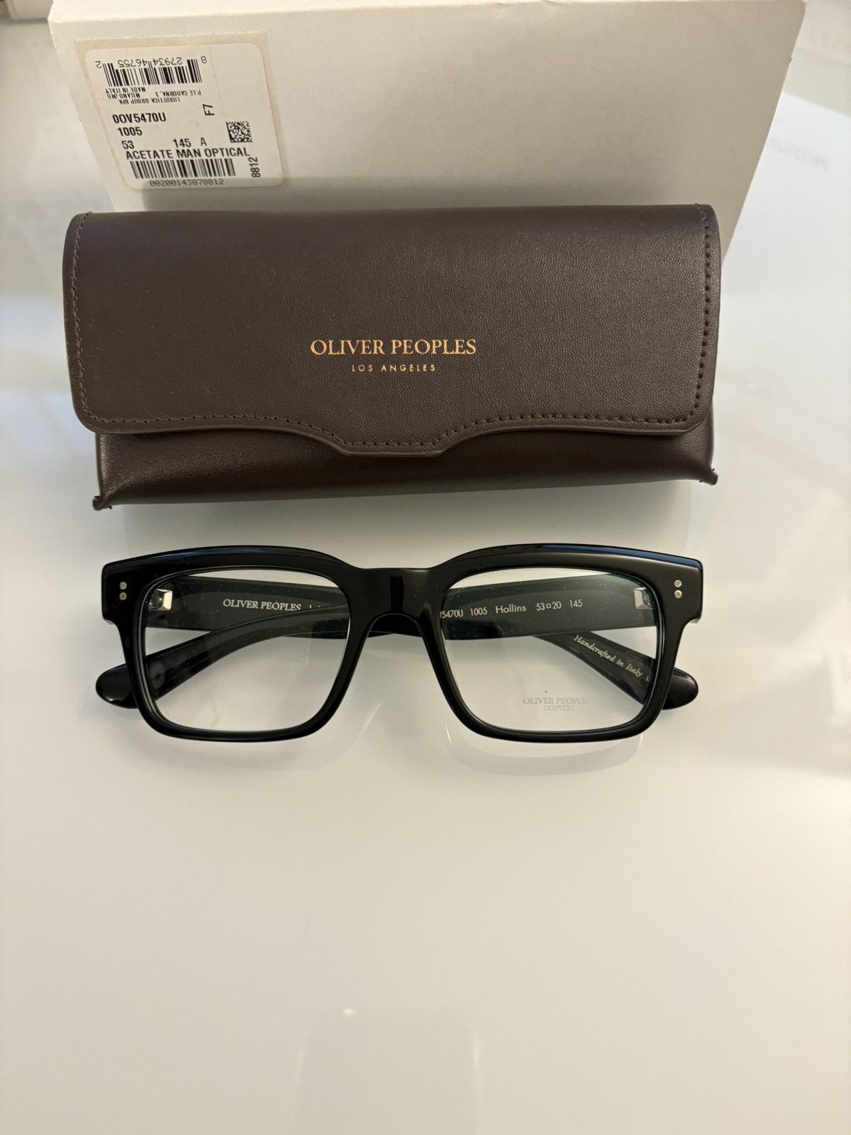 Oliver Peoples Oliver Peoples Hollins Optical Glasses 53mm Size ONE SIZE - 1 Thumbnail