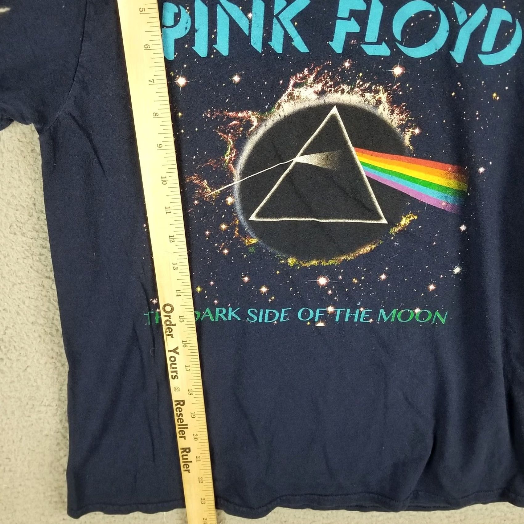 Vintage Pink Floyd T Shirt Ladies Medium Dark Side Of The Moon Band Tee Shirt 2018 Size US M / EU 48-50 / 2 - 4 Thumbnail
