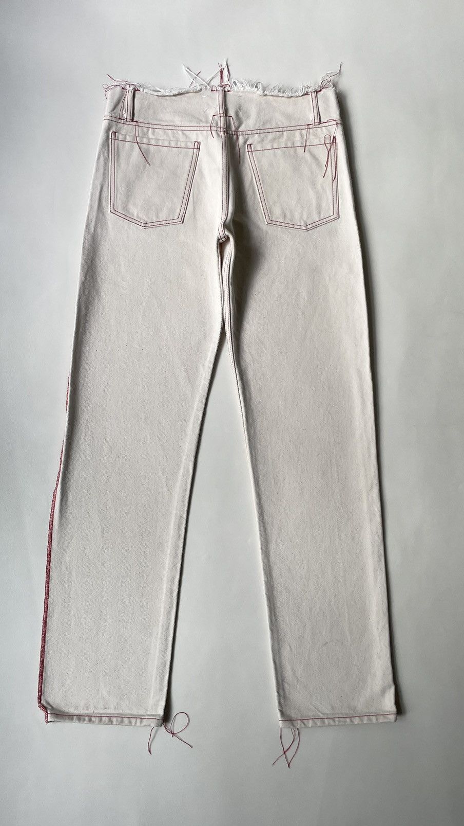 Maison Margiela S/S 21 Inside Out Stitch Jeans Size US 32 / EU 48 - 10 Thumbnail