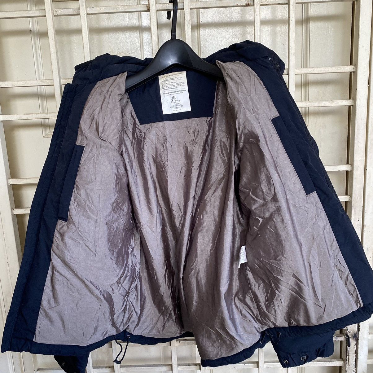 Sasquatchfabrix 11aw navy down jacket Size US S / EU 44-46 / 1 - 8 Thumbnail