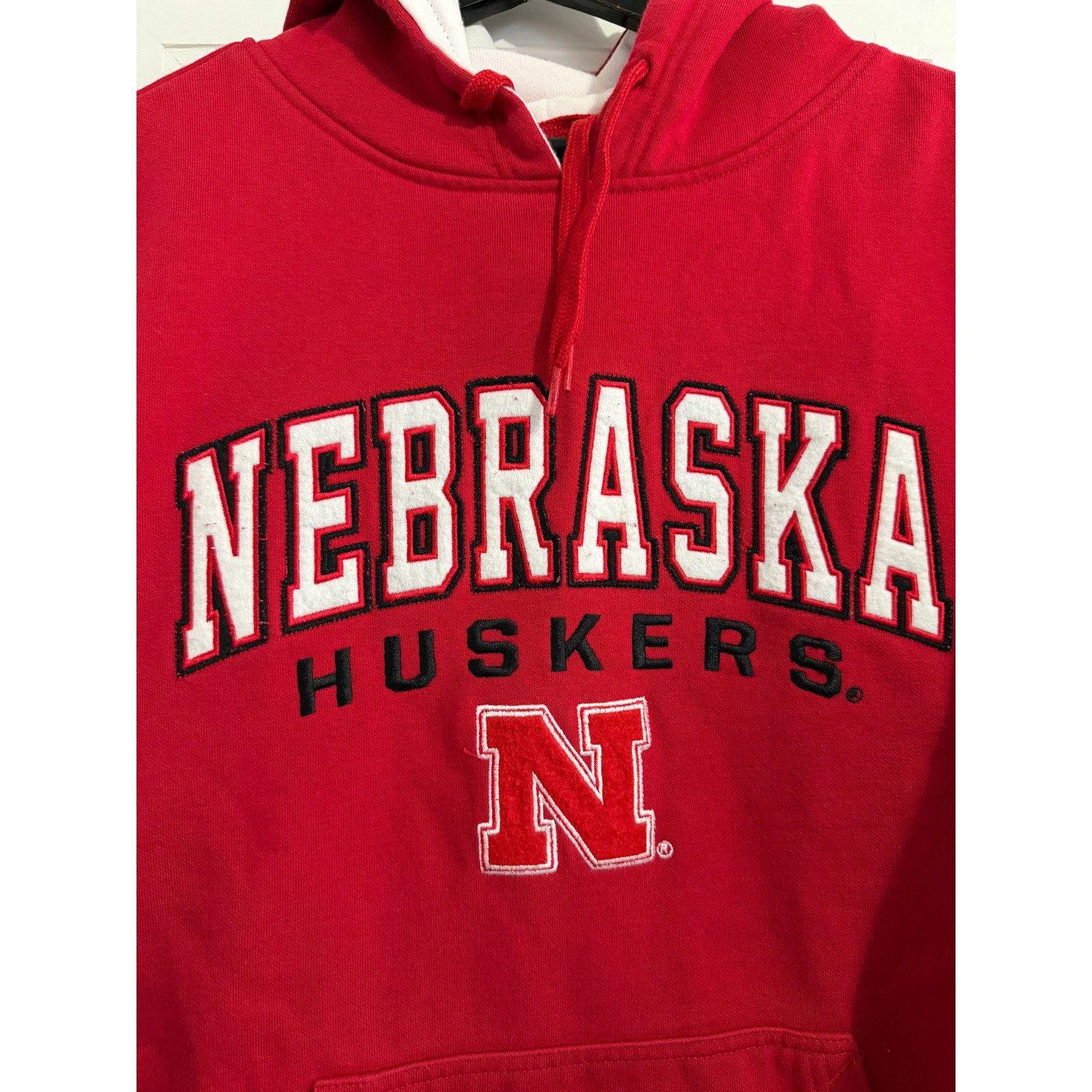 Colosseum Athletics Nebraska Husker Stitched Hoodie Sweatshirt Size Large Size US L / EU 52-54 / 3 - 3 Thumbnail