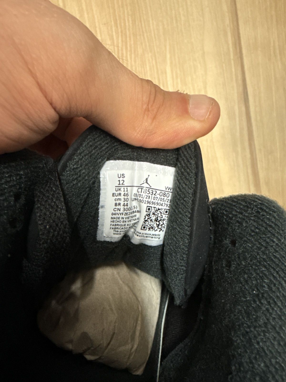 Jordan Brand Air Jordan 3 "Fear" Size US 12 / EU 45 - 5 Thumbnail
