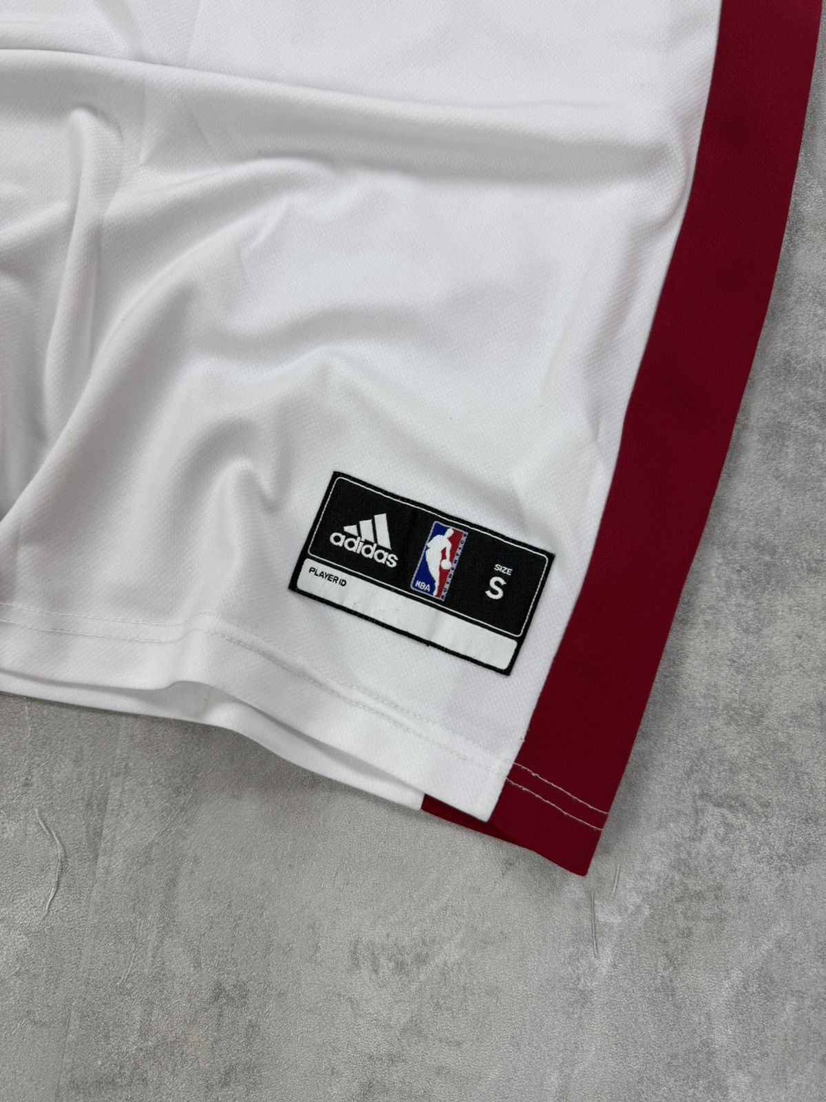 Adidas LeBron James Adidas Men's Miami Heat Official Home Jersey Size US S / EU 44-46 / 1 - 5 Thumbnail