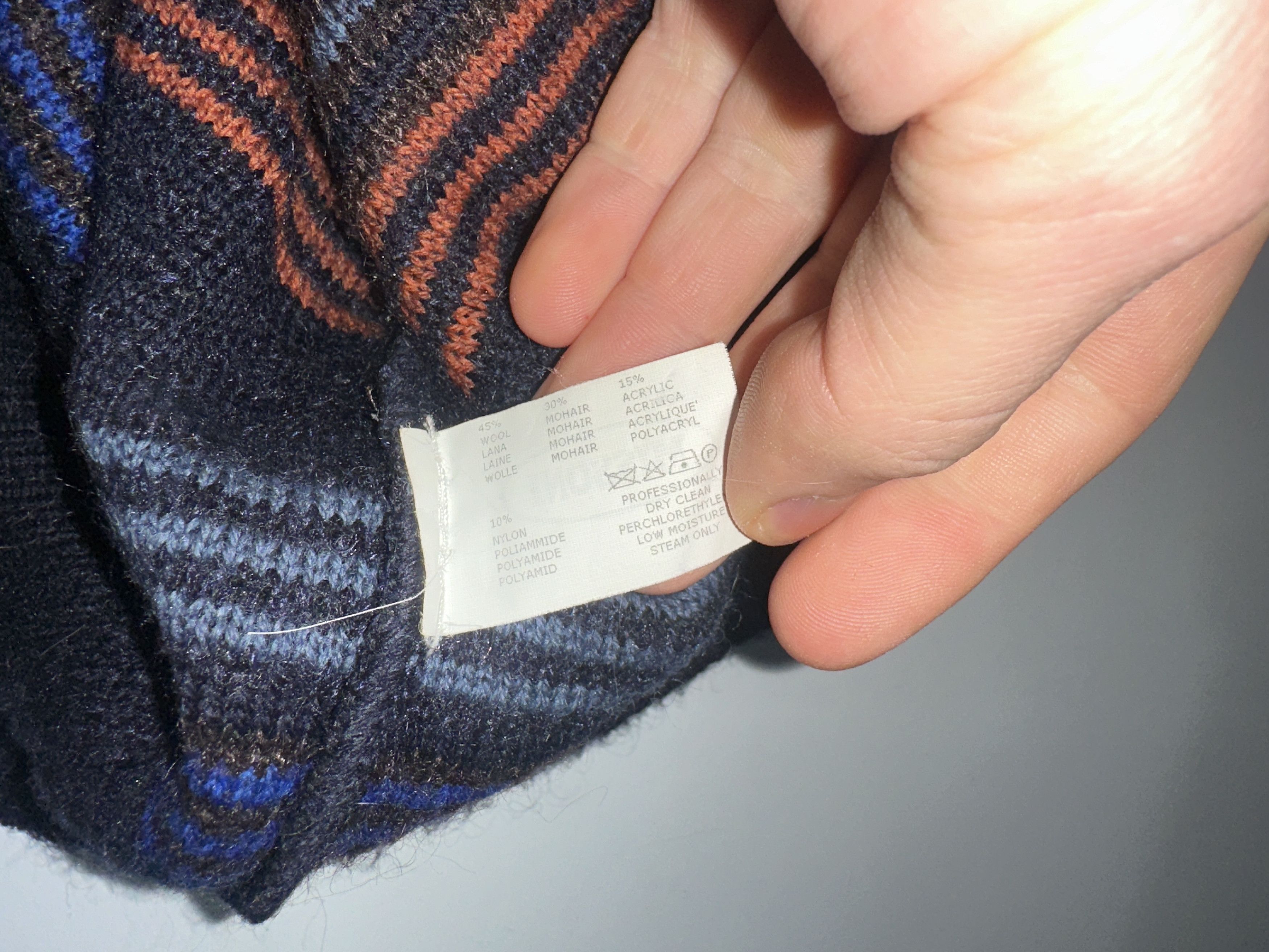 Missoni Missoni Sport 3D Pullover Retro Sweater Jeresy Size 56 2XL Size US XL / EU 56 / 4 - 10 Thumbnail