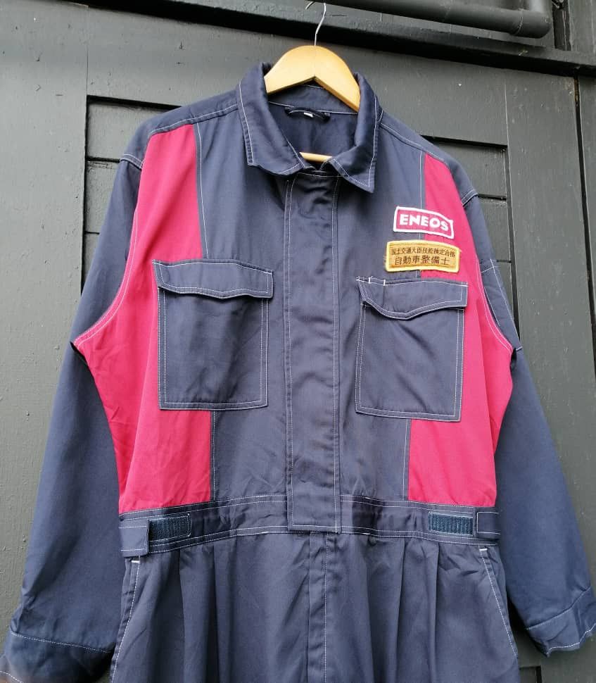 Vintage Vintage Eneos Overalls Jumpsuits Size US 36 / EU 52 - 2 Thumbnail