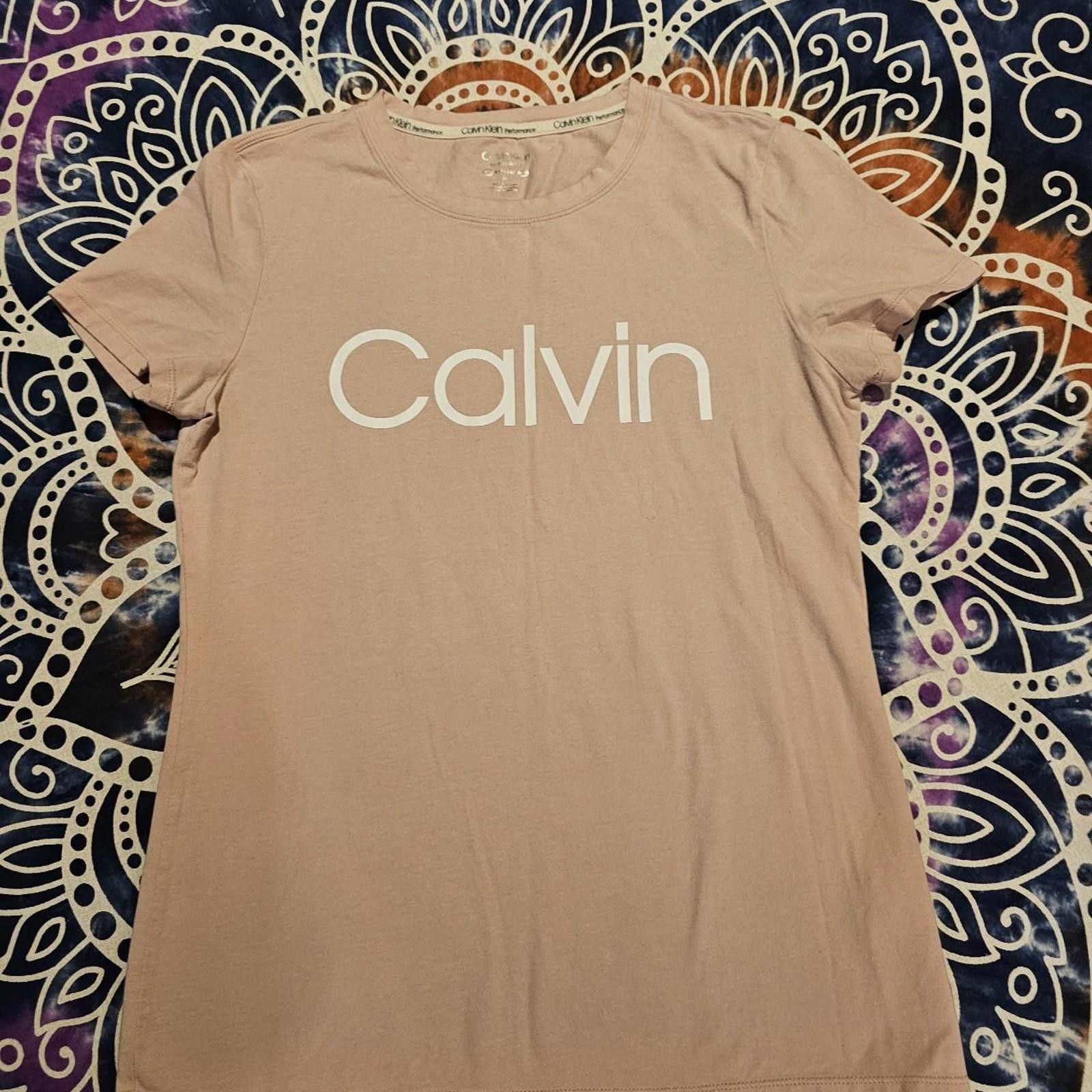 Calvin Klein Calvin Klein Women's Pink T-shirt Size M / US 6-8 / IT 42-44 - 7 Thumbnail