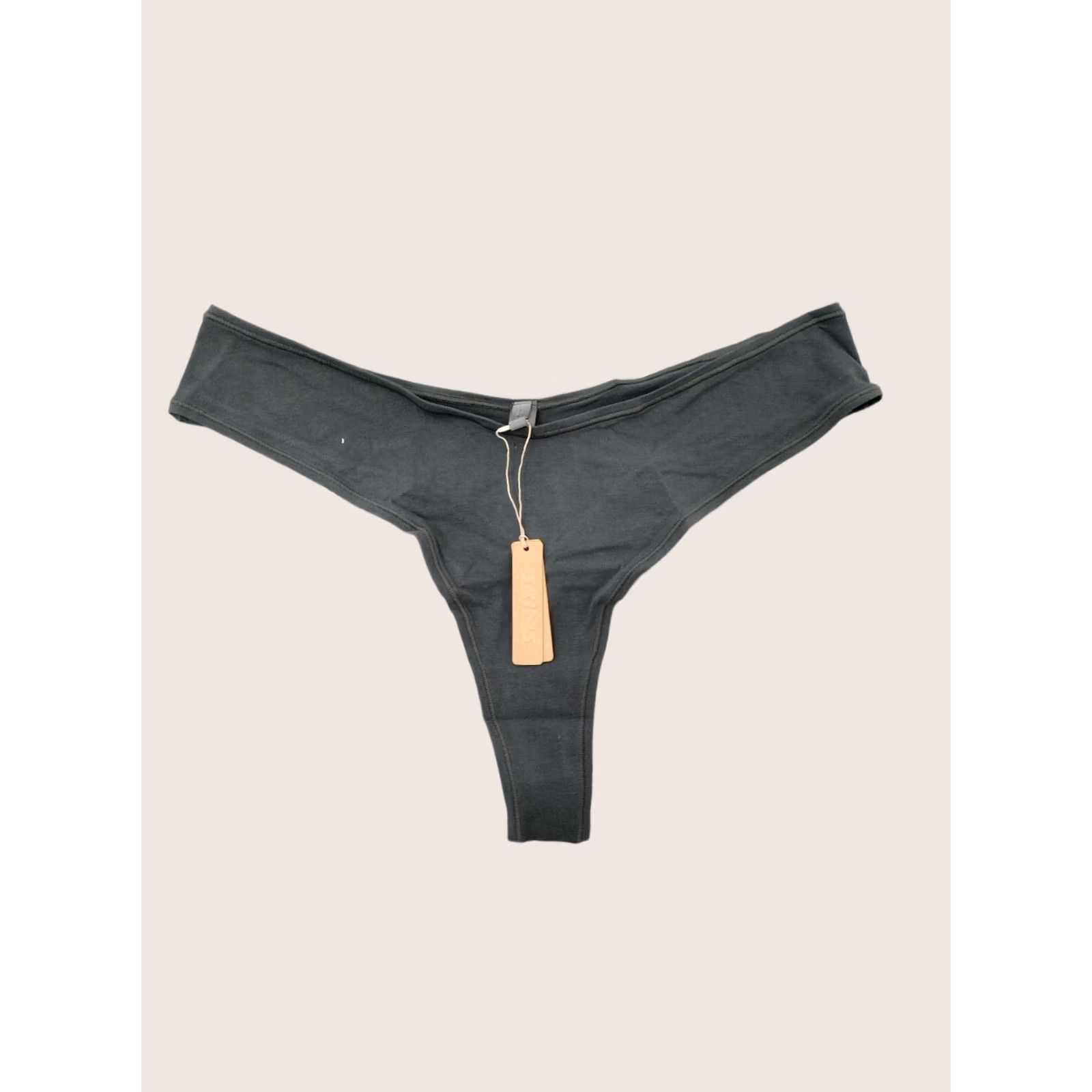 SKIMS Skims Womens Cotton Jersey Dipped Thong Color Deep Sea Size 4X PN-DTH-0271 Size XXL / US 16-18 / IT 52-54 - 1 Thumbnail