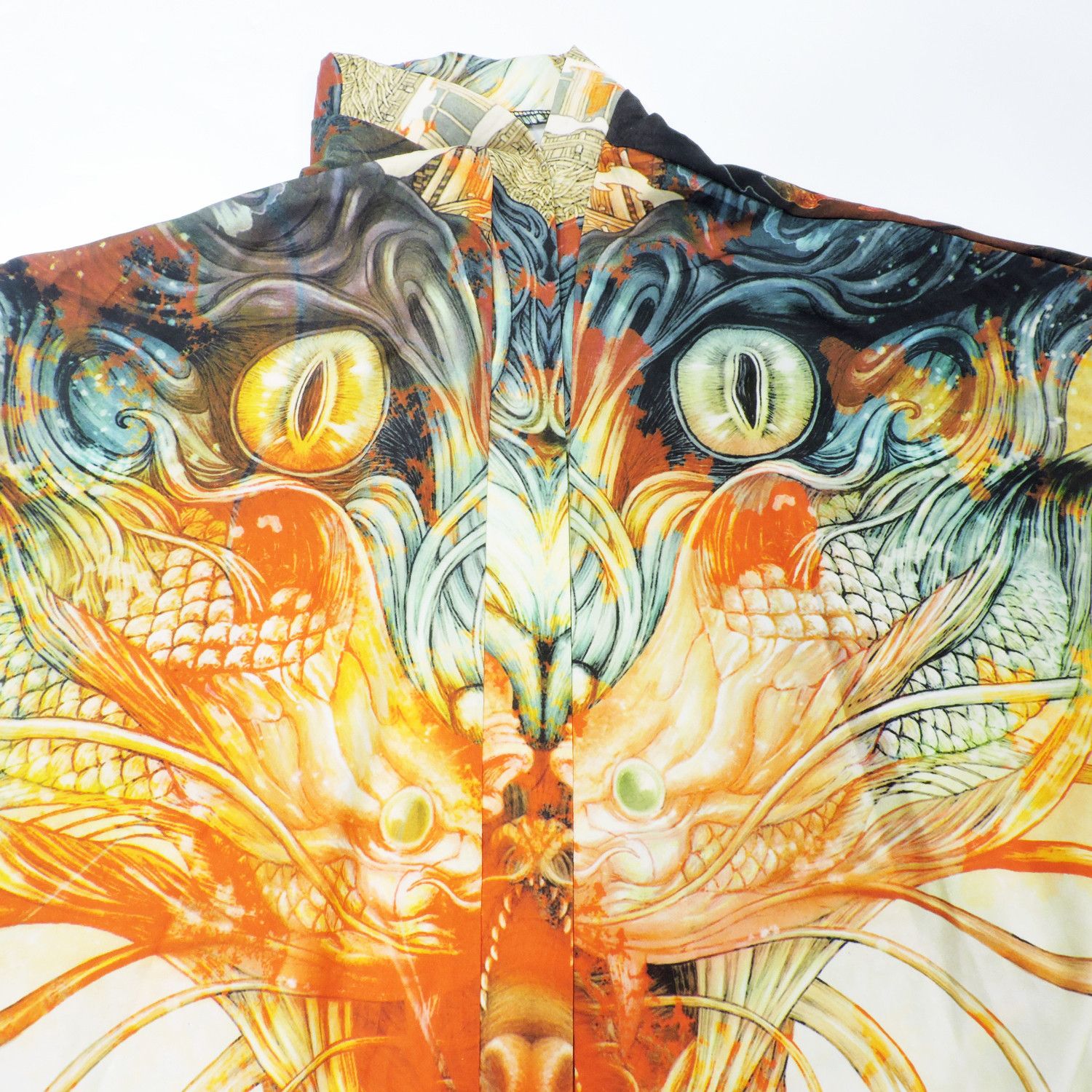 Japanese Brand TRADITIONAL JAPANESE DRAGON SPIRIT KIMONO CARDIGAN SHIRT Size US XL / EU 56 / 4 - 10 Thumbnail