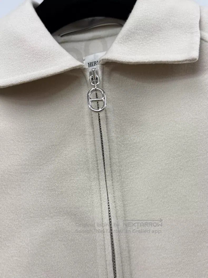 Hermes Hermes 25 Spring/Summer Grey Beige Lined Full Pig Nose Log Size XS / US 0-2 / IT 36-38 - 2 Thumbnail