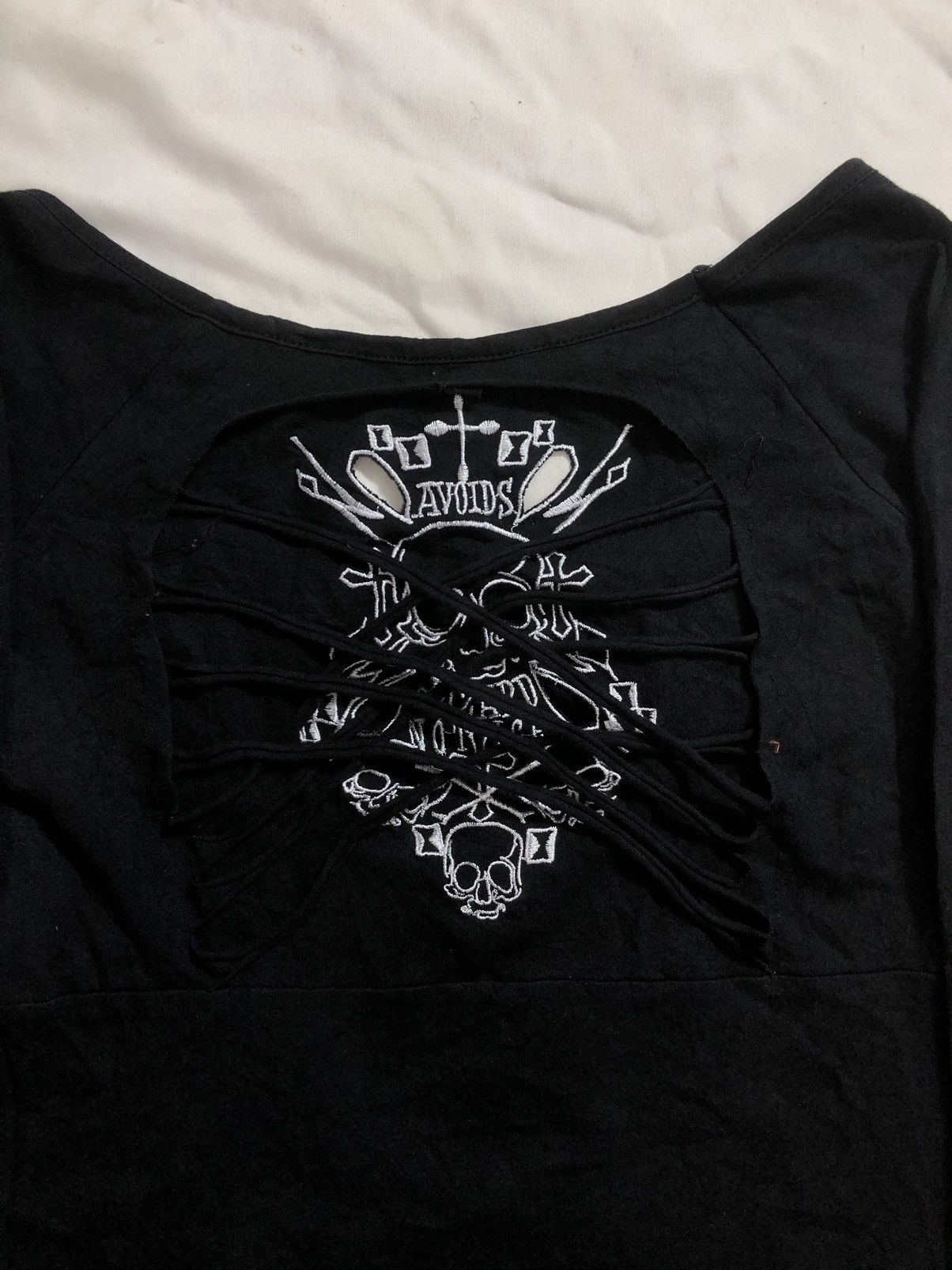 Hysteric Glamour Japan Dark Skull Avoids Hazard Notice Rock Punk Style Size US S / EU 44-46 / 1 - 8 Thumbnail
