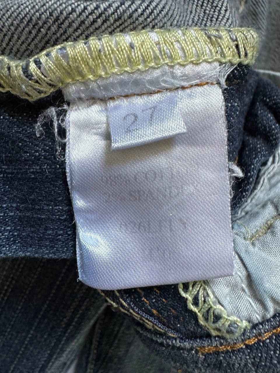 Guess Vintage Y2K Guess Bootcut Flared Jeans Floral Embroidered Size 27" / US 4 / IT 40 - 10 Thumbnail