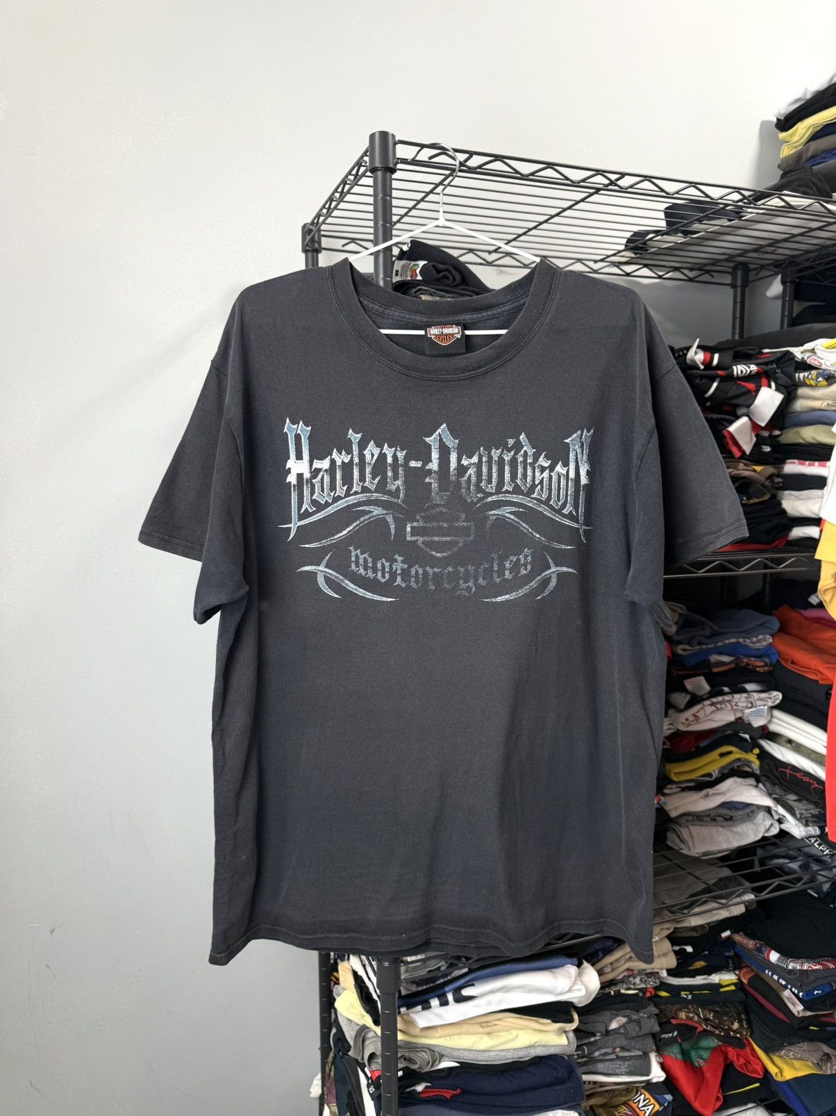 Harley Davidson Vintage 2001 Harley Davidson New York T Shirt Size US L / EU 52-54 / 3 - 1 Thumbnail