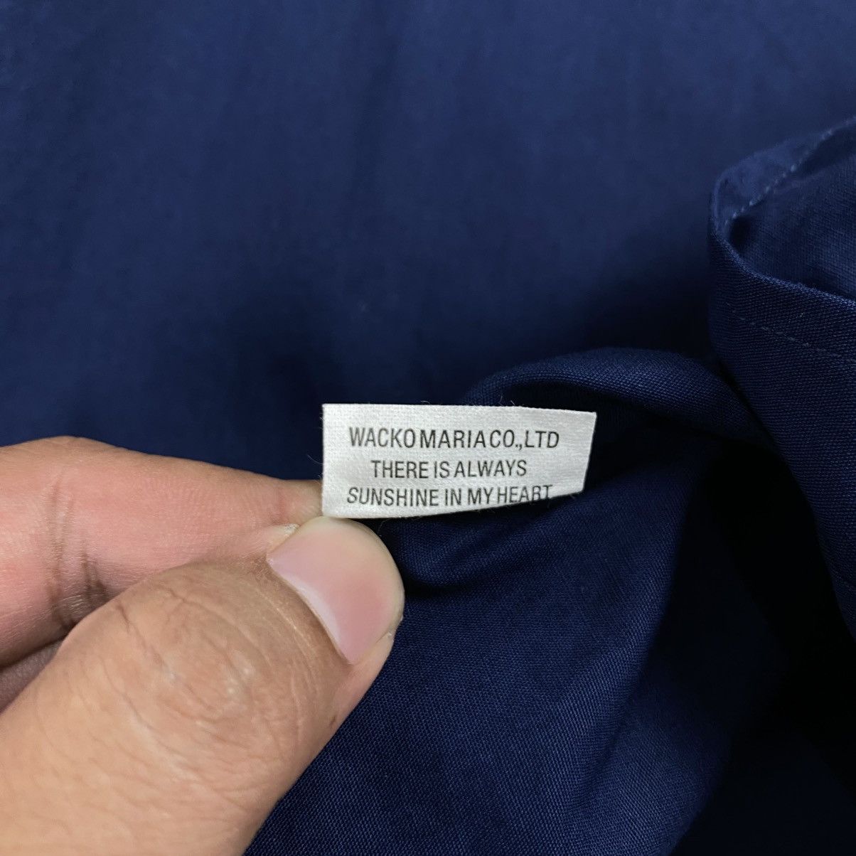 Wacko Maria Wacko Maria Navy Shirt Size US M / EU 48-50 / 2 - 8 Thumbnail