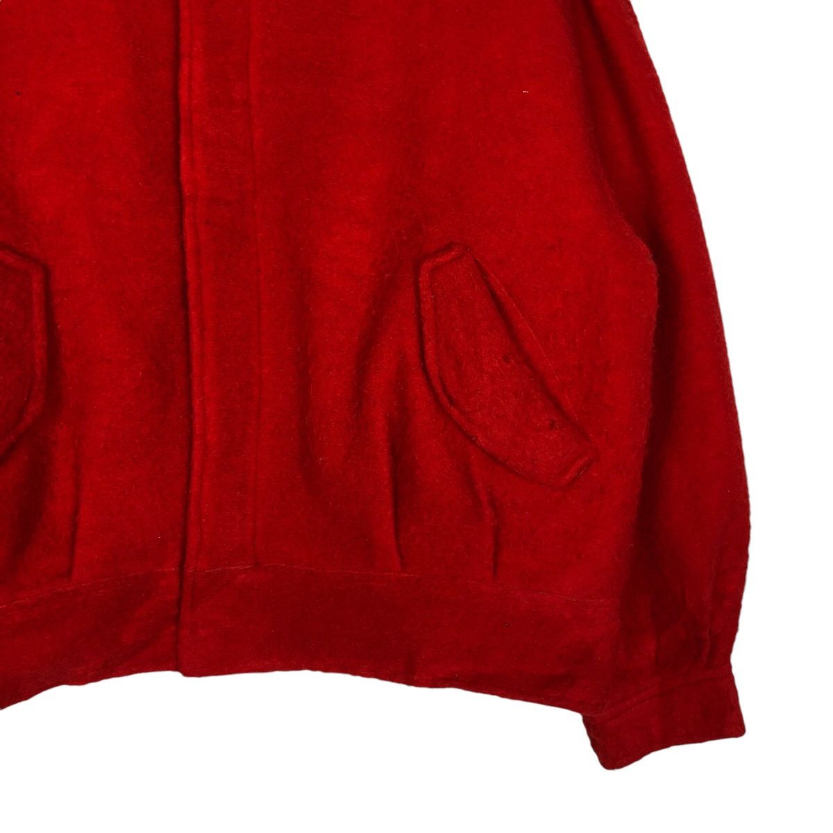 Japanese Brand 📌Vintage Wool Bomber Jacket Moussy Japan Fabric Size US M / EU 48-50 / 2 - 6 Thumbnail