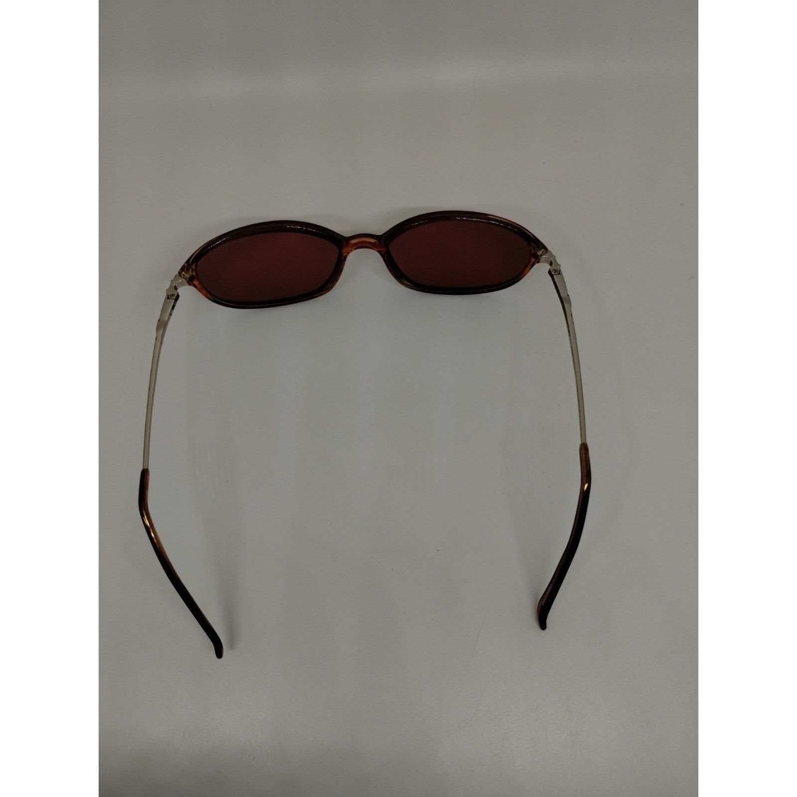 Vintage Elizabeth Arden Eyeglass Frames EA1018-1 Orange Brown Size ONE SIZE - 6 Thumbnail