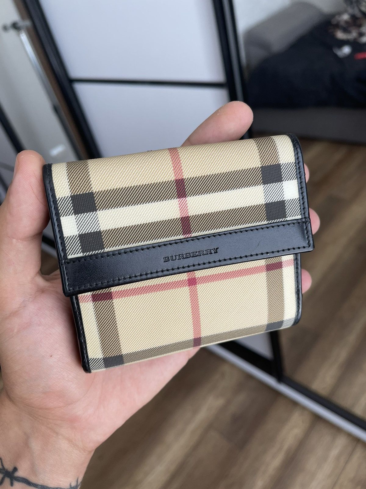Burberry Burberry London Wallet Nova Check Size ONE SIZE - 4 Thumbnail
