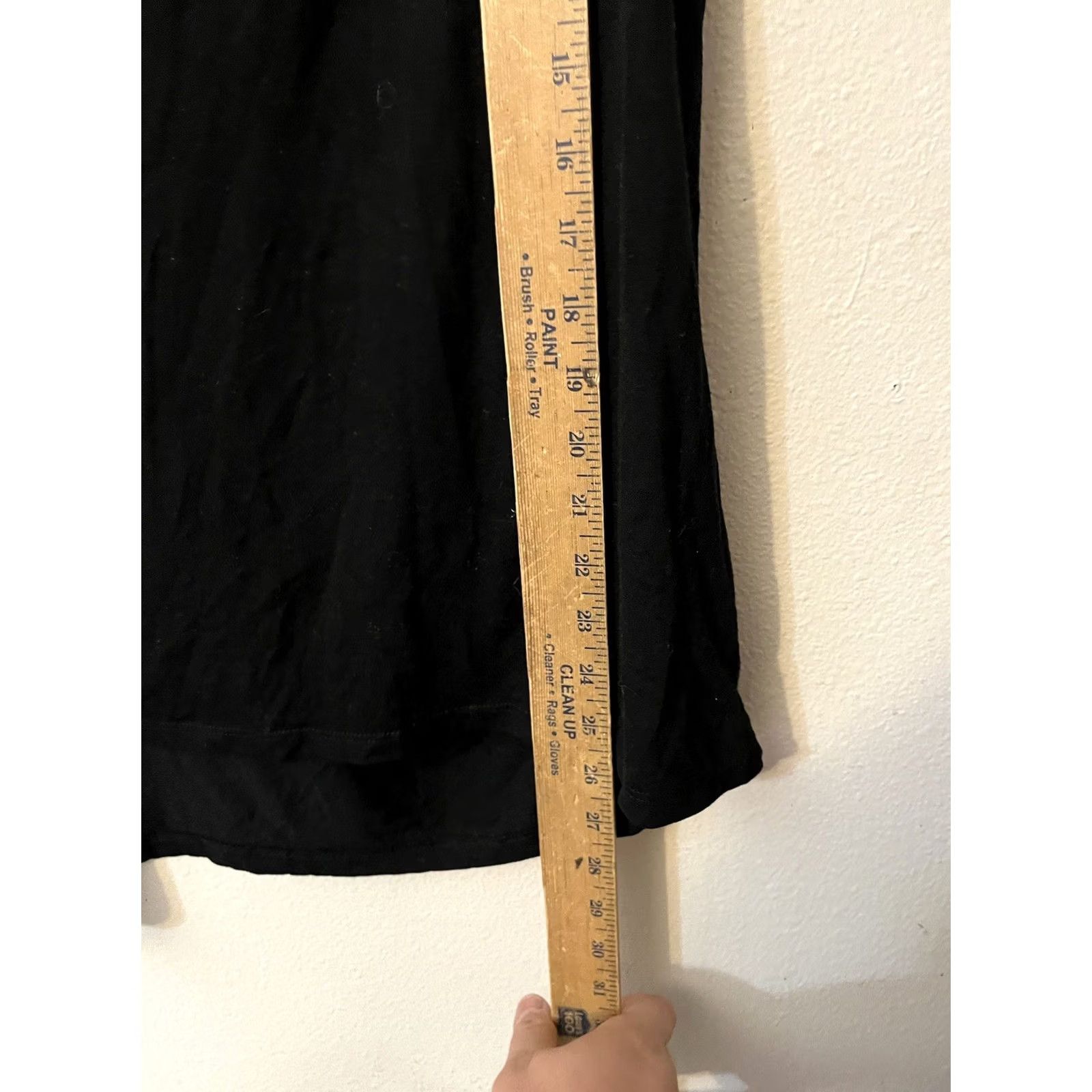 Vintage VINTAGE August Silk Black Tank Top Women L Knit Polyester Rayon Pre-Owned Size L / US 10 / IT 46 - 5 Thumbnail