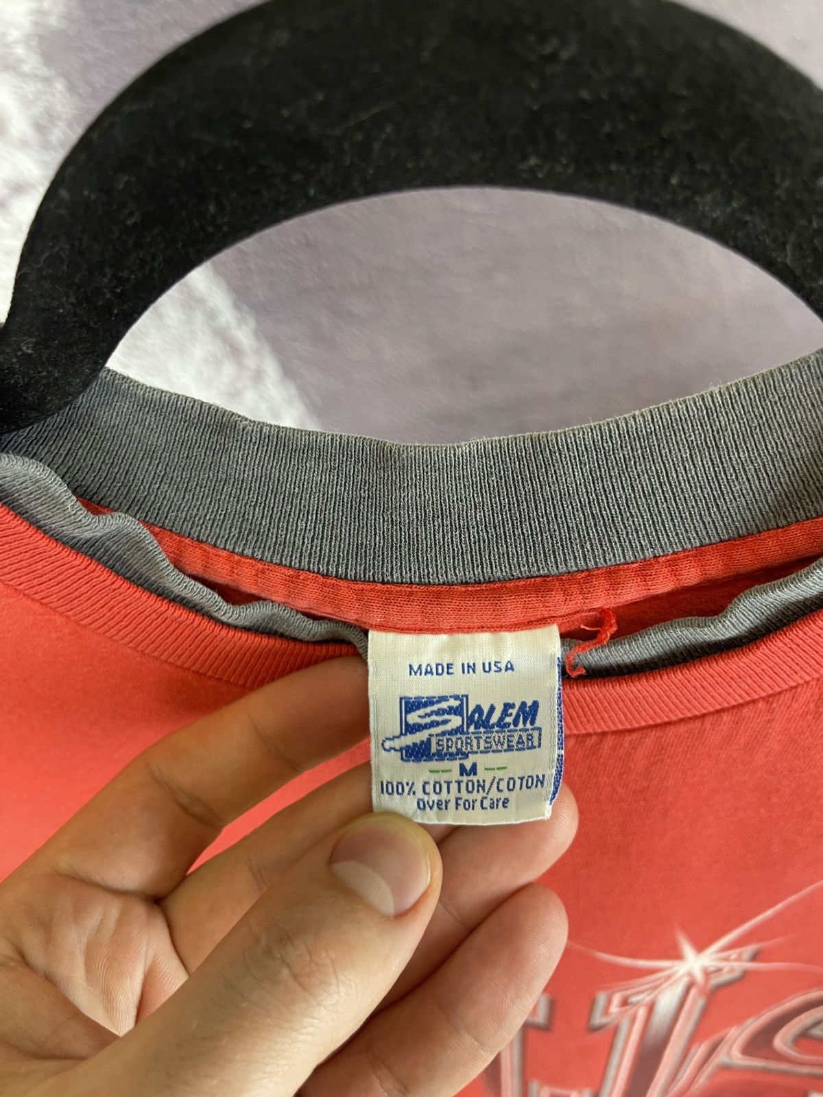 NBA Salem Sportswear NBA Chicago Bulls made in USA distressed Size US M / EU 48-50 / 2 - 10 Thumbnail