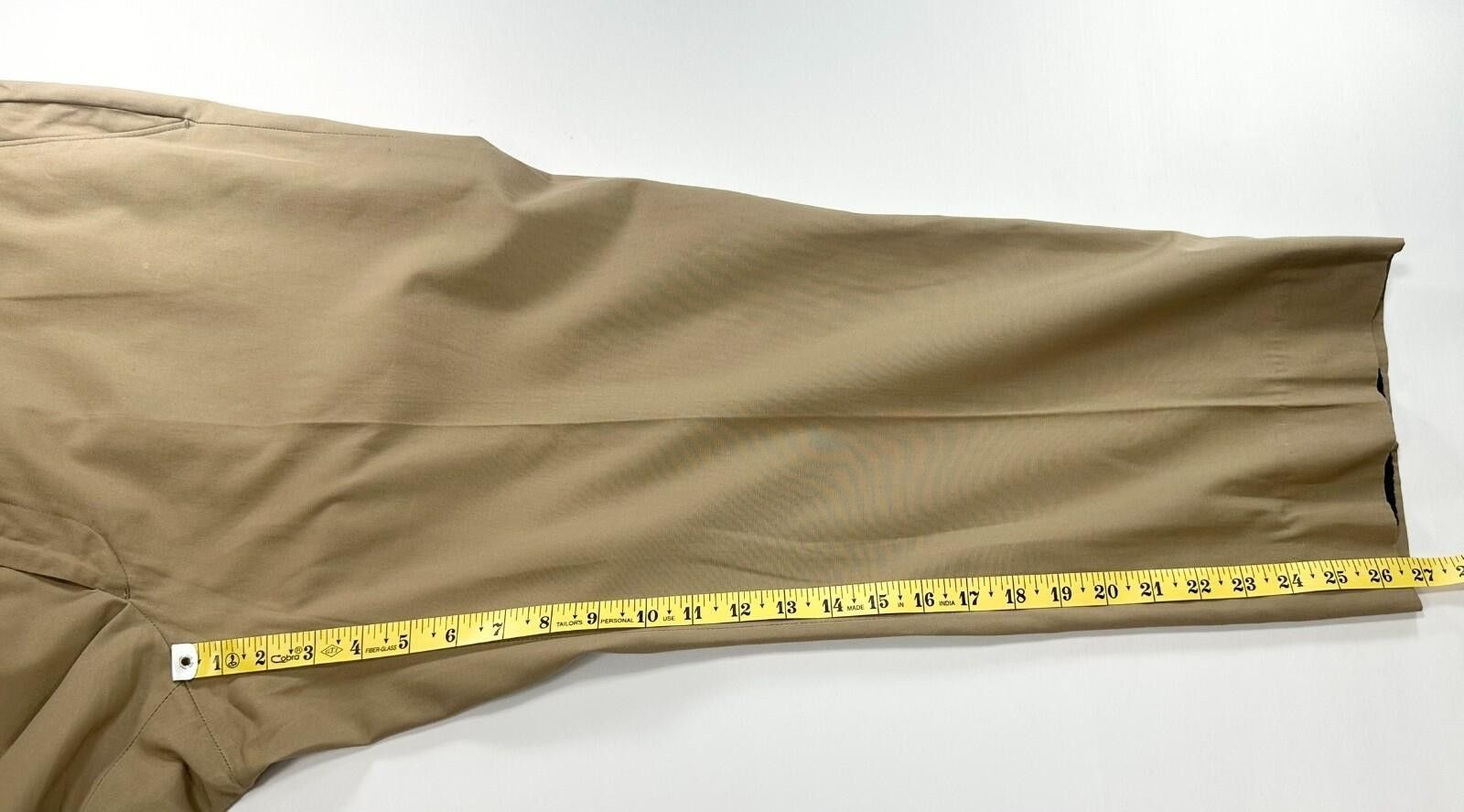 Other Tom James Corporate Image Flat Dress Pants Brown Mens 40/27 Size US 40 / EU 56 - 5 Thumbnail