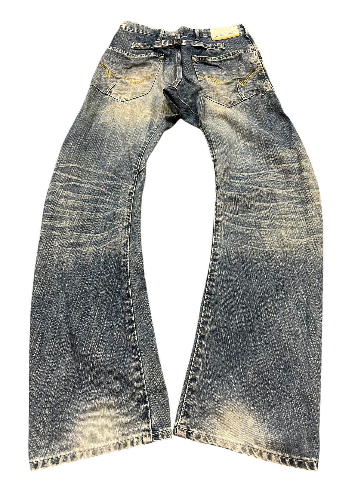 Edwin 💥Flare💥Edwin XV-Function Backle Back Faded Jean Size US 29 - 2 Thumbnail