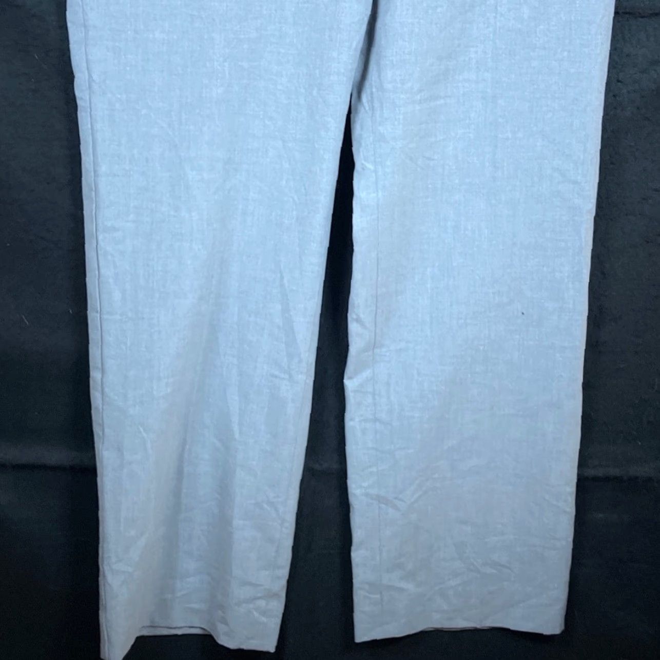 Talbots Talbots Womens Pants Gray High Rise Straight Leg Workwear Stretch 14 Size 36" / US 14 / IT 50 - 3 Thumbnail
