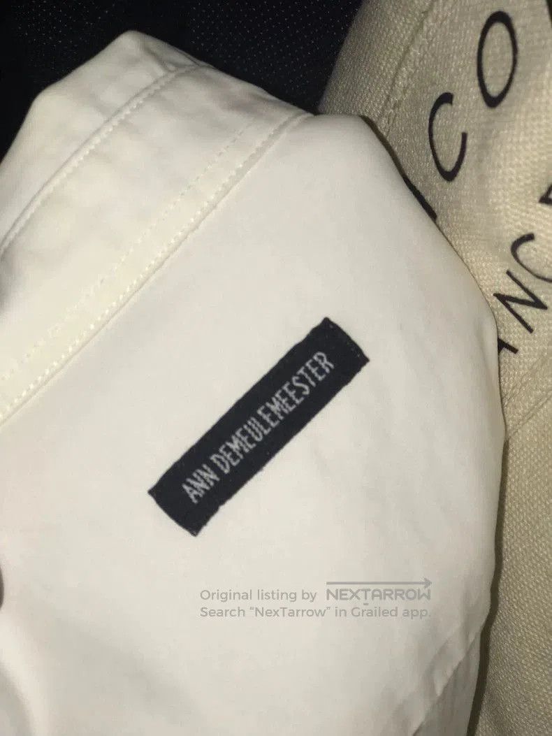 Ann Demeulemeester Ann Demeulemeester White Shirt . Size US S / EU 44-46 / 1 - 8 Thumbnail
