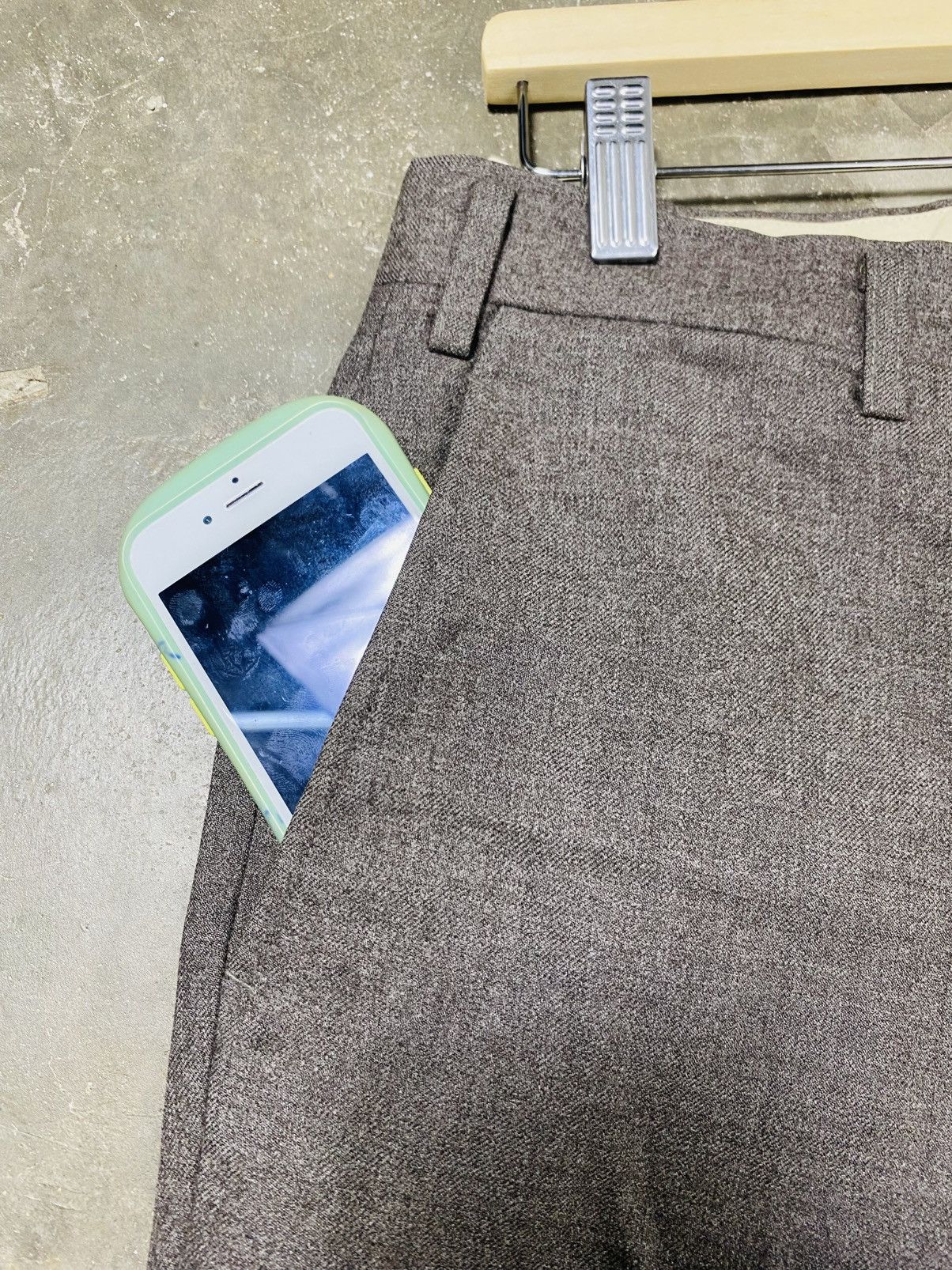 Burberry Vintage 90a Burberry Wool Pants Size US 33 - 6 Thumbnail