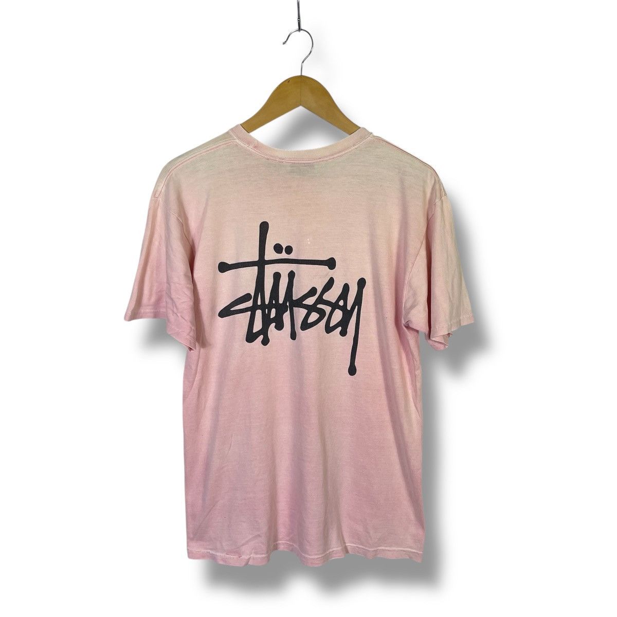 Stussy Vintage Stussy Sun Fades Distressed Tshirt Size US L / EU 52-54 / 3 - 2 Thumbnail