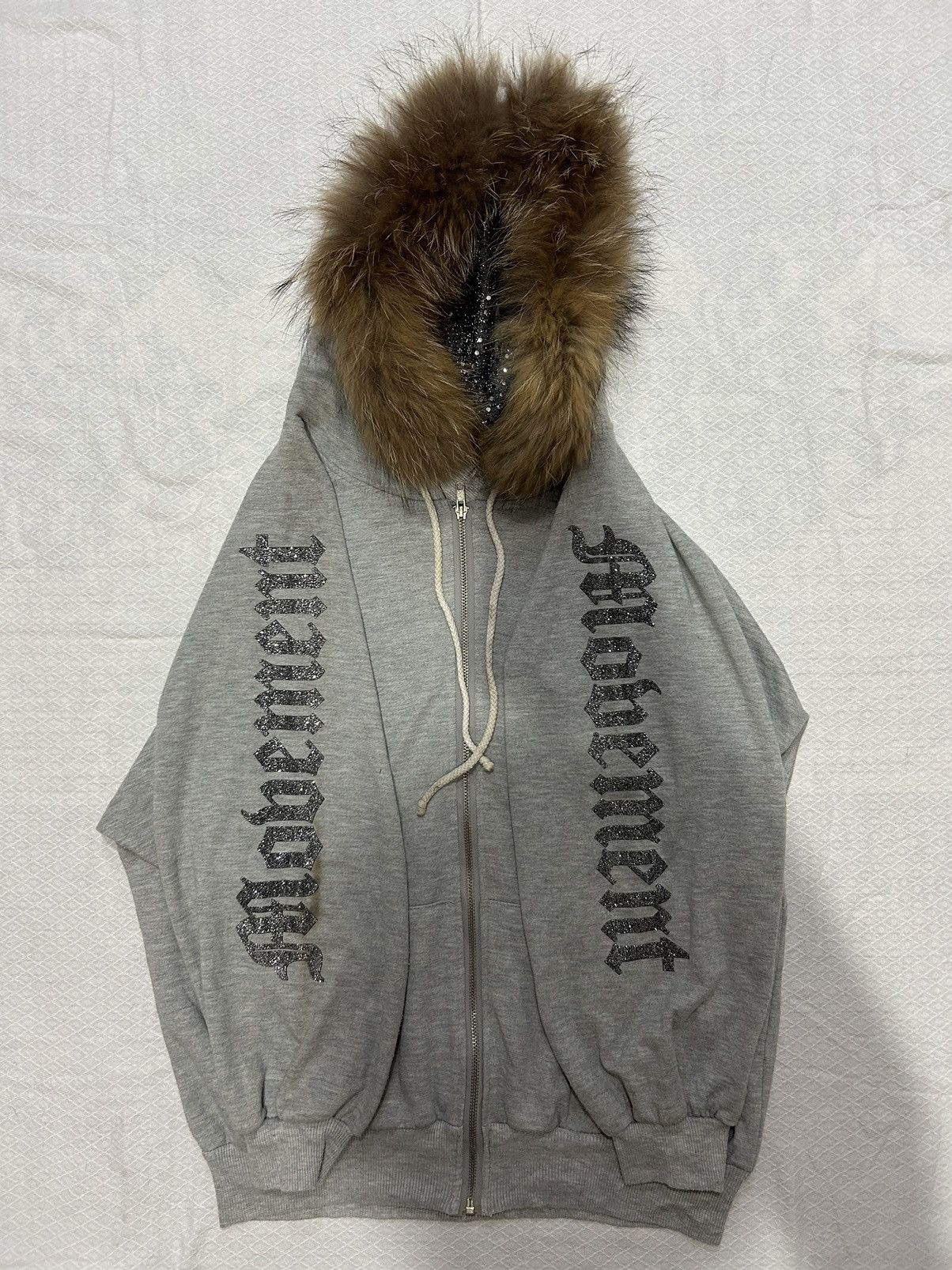 Japanese Brand 💸BINDINGOFFER💸Fur Hoodie Flounder Skull LGB Ifsixwasnine Size US L / EU 52-54 / 3 - 9 Thumbnail