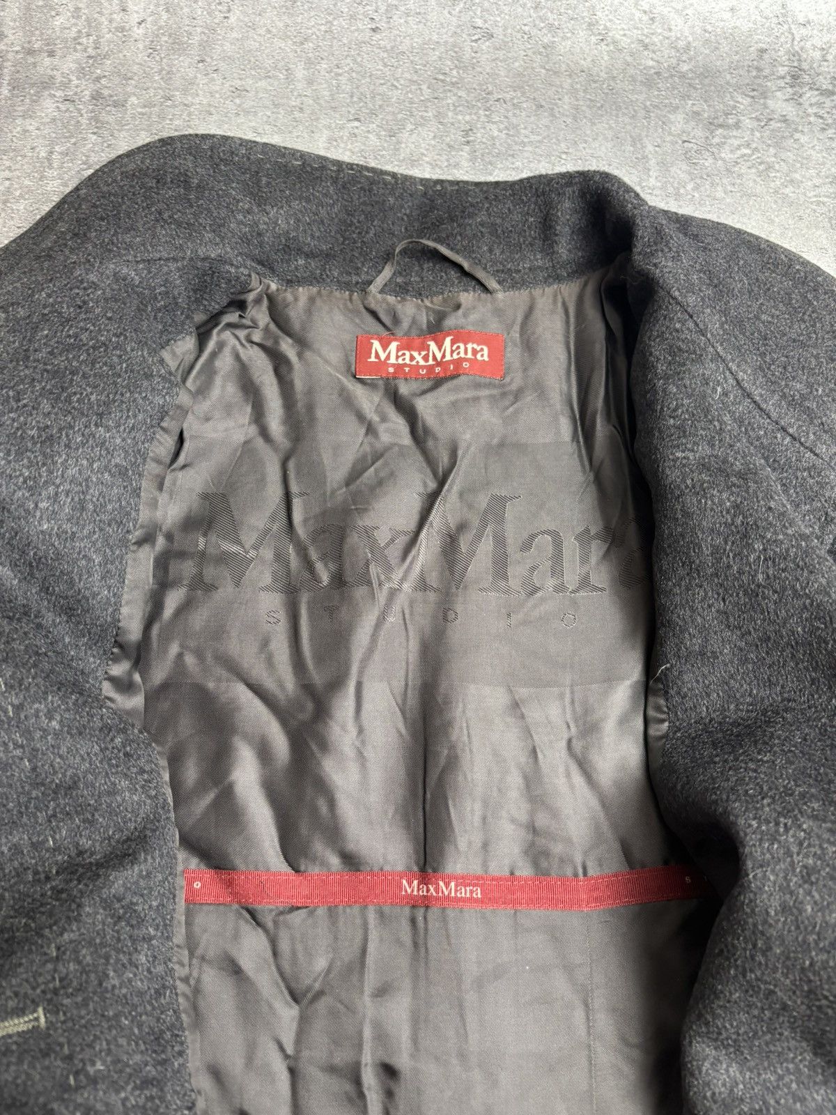 Max Mara Max Mara Studio Gray Coat Size M / US 6-8 / IT 42-44 - 6 Thumbnail